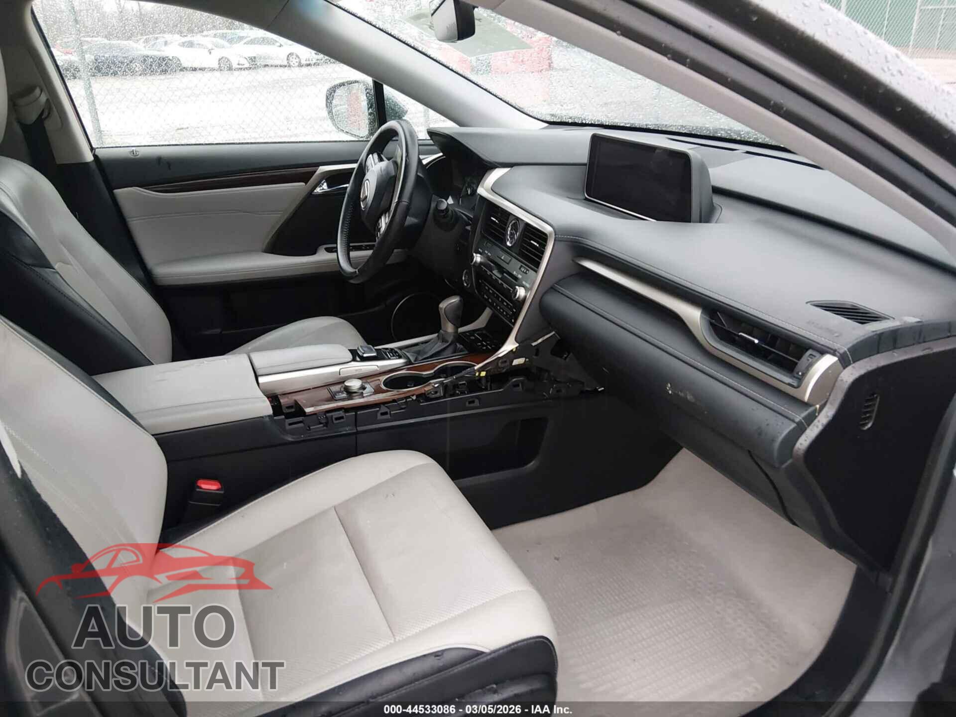 LEXUS RX 350 2017 - 2T2BZMCA8HC076802