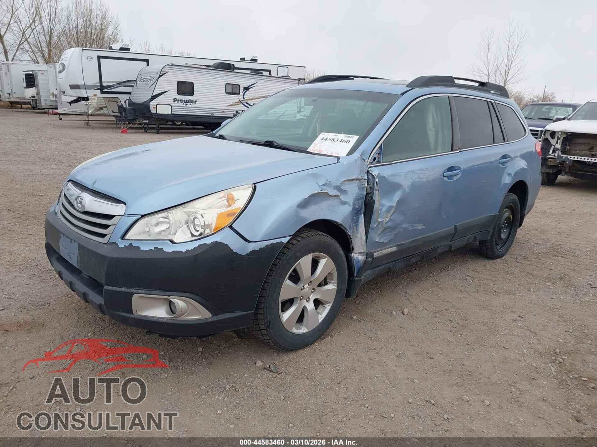 SUBARU OUTBACK 2011 - 4S4BRDKC5B2321192