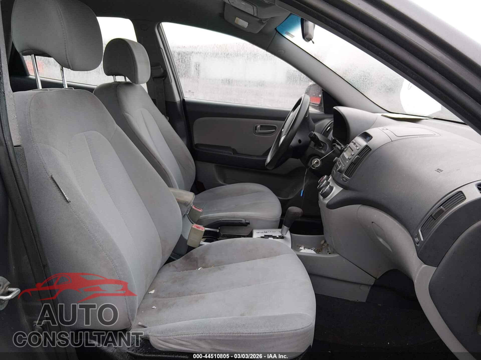 HYUNDAI ELANTRA 2009 - KMHDU46D39U668691