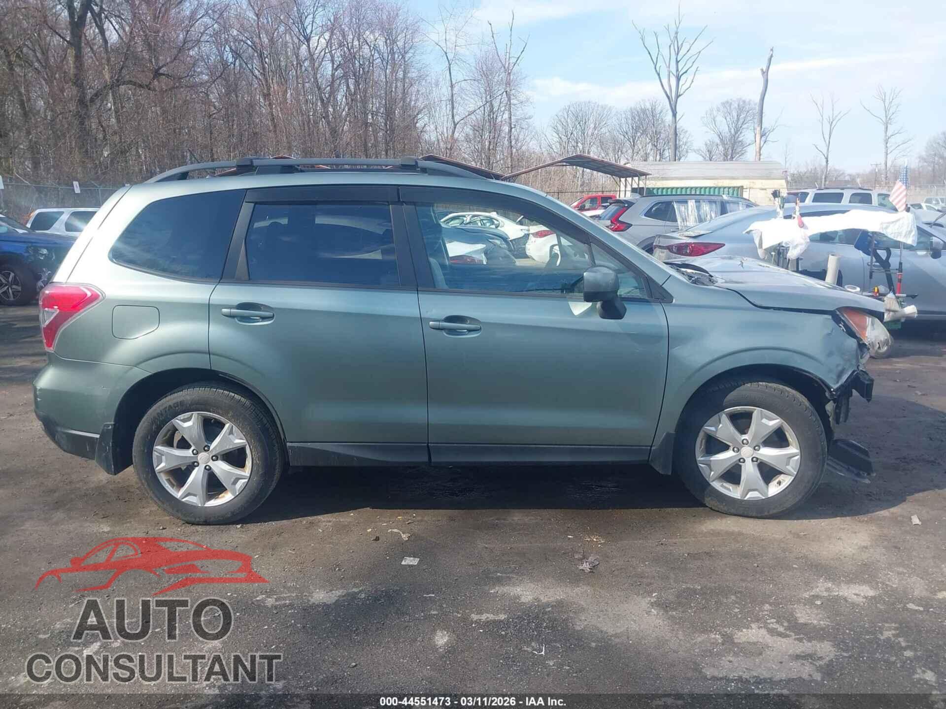 SUBARU FORESTER 2014 - JF2SJAEC7EH495547