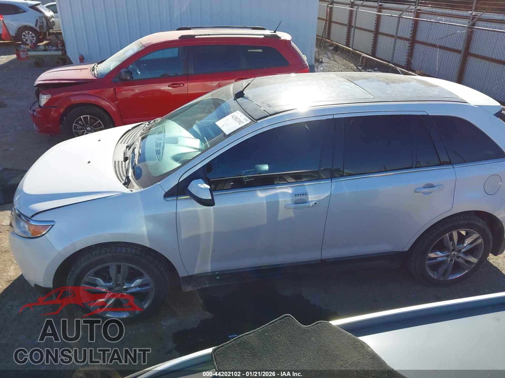 FORD EDGE 2012 - 2FMDK3K96CBA45712
