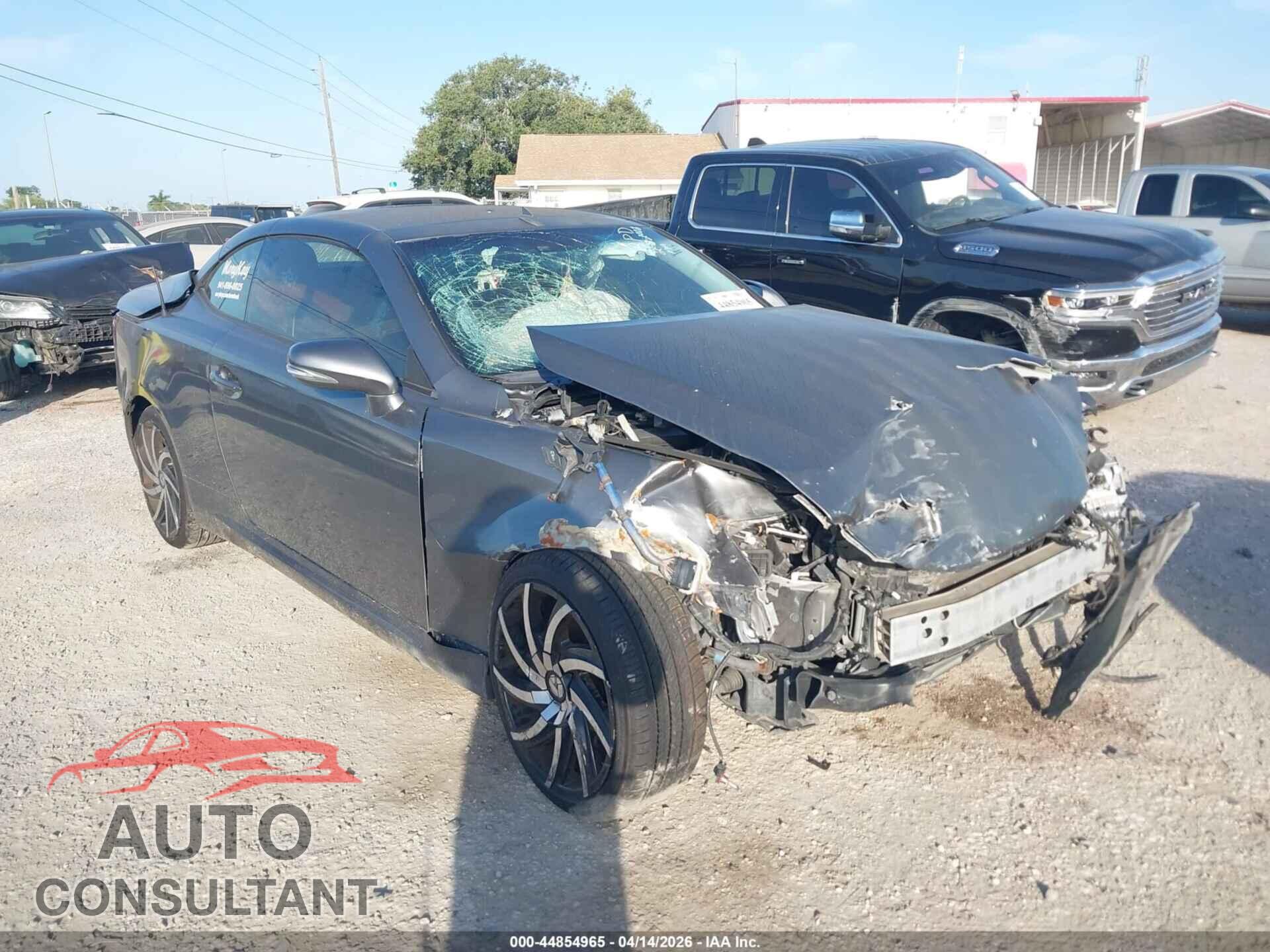 LEXUS IS 250C 2012 - JTHFF2C25C2521806