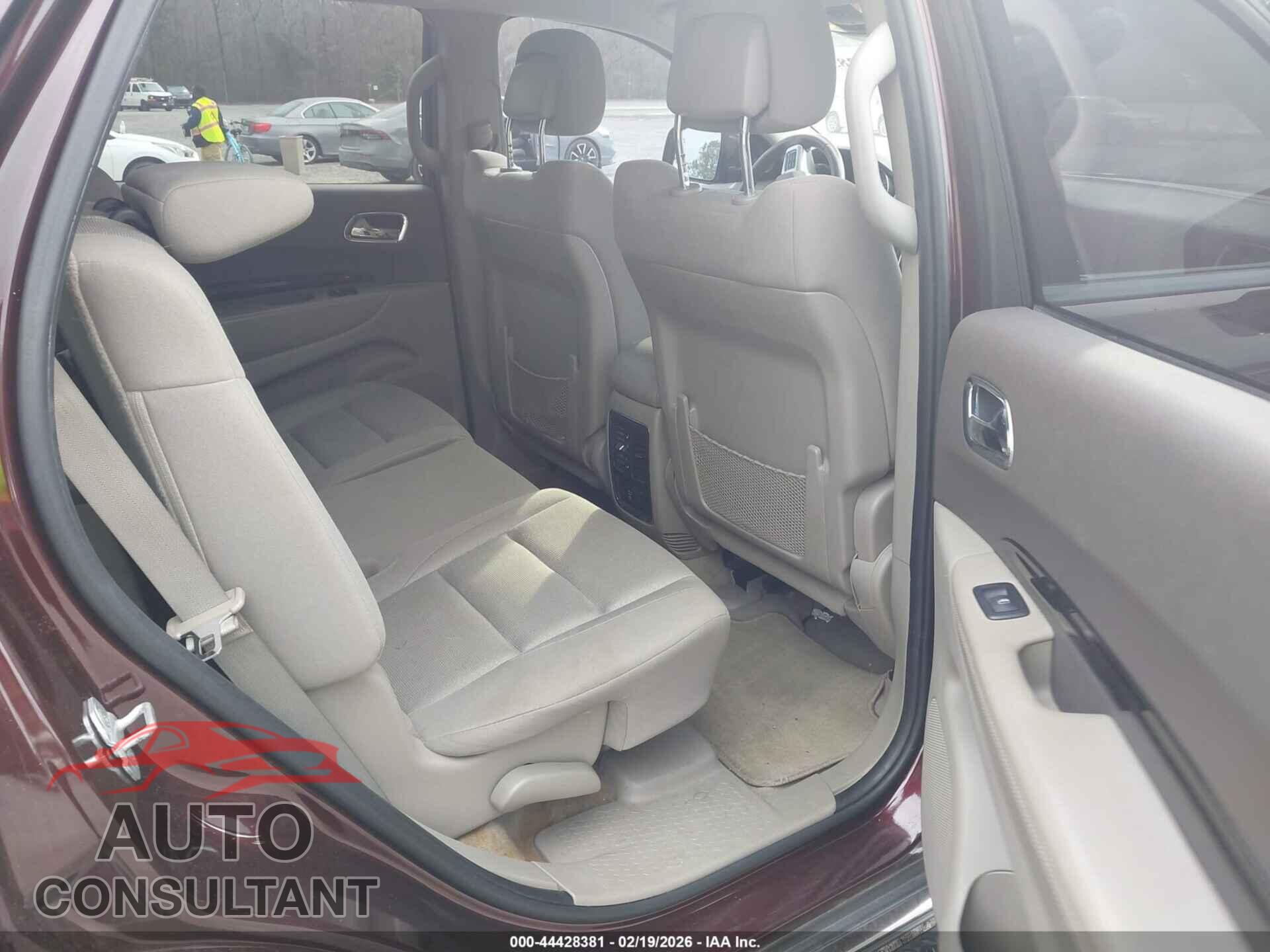 DODGE DURANGO 2012 - 1C4RDHDG5CC210744