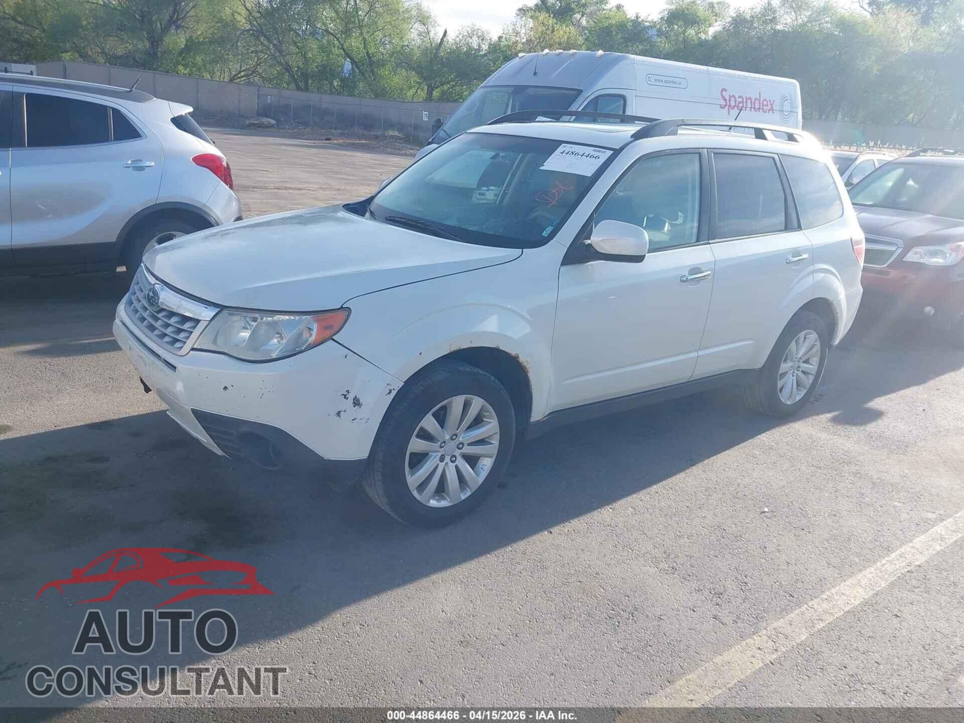 SUBARU FORESTER 2012 - JF2SHADC3CH460112