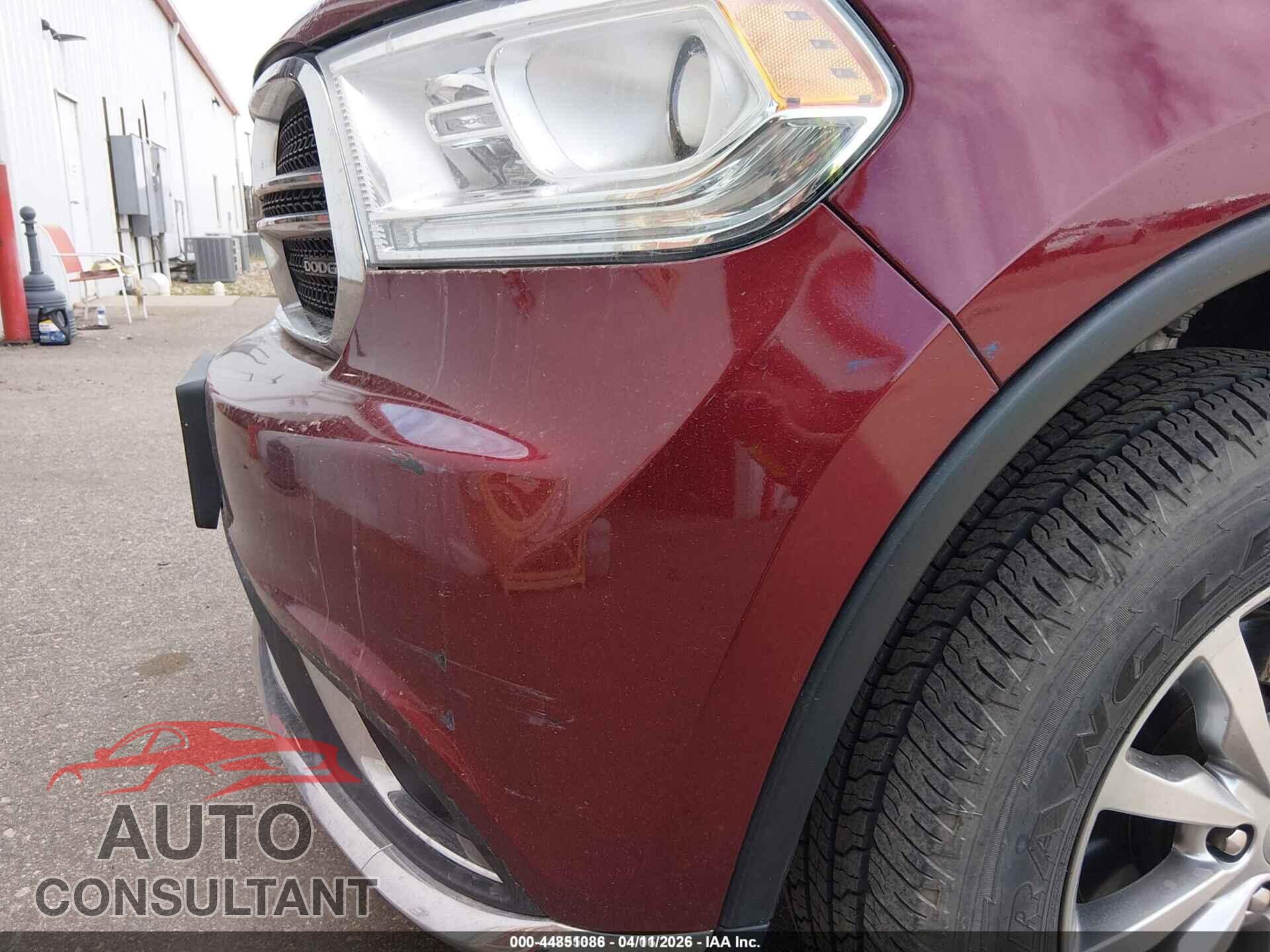DODGE DURANGO 2017 - 1C4RDJAG9HC883684