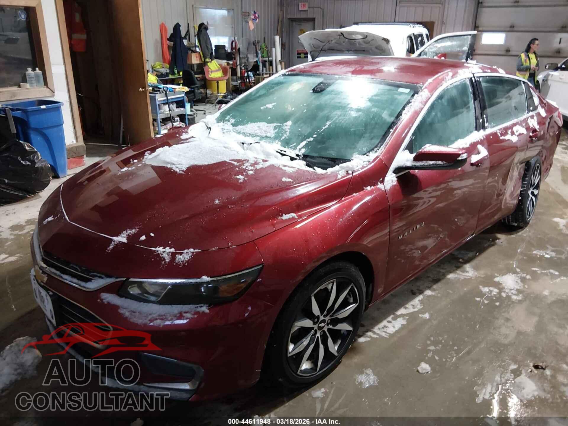 CHEVROLET MALIBU 2017 - 1G1ZE5STXHF283473