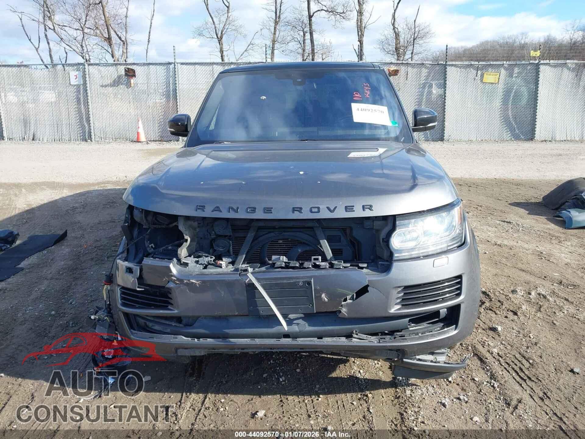 LAND ROVER RANGE ROVER 2016 - SALGS2EF0GA259232