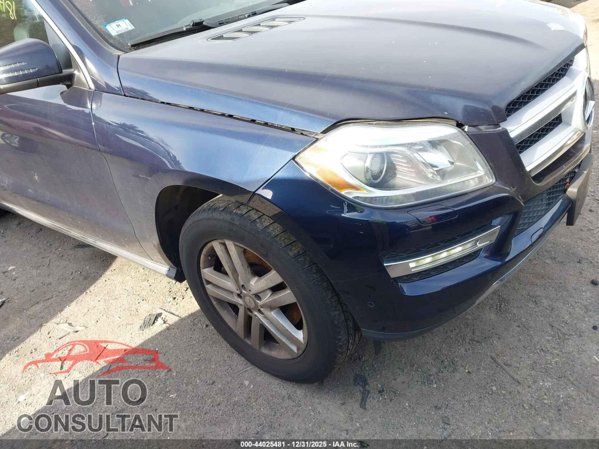 MERCEDES-BENZ GL 350 BLUETEC 2015 - 4JGDF2EE2FA608956