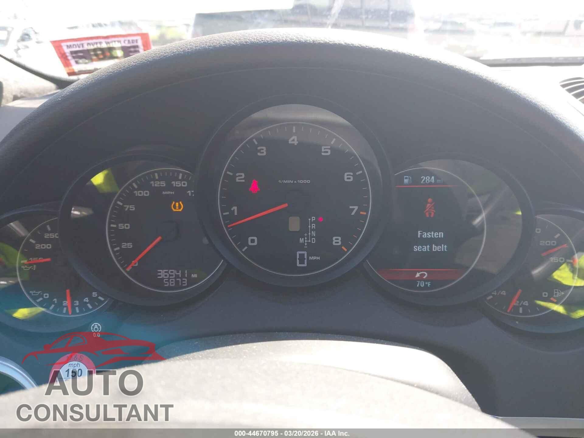 PORSCHE CAYENNE 2014 - WP1AA2A28ELA03682