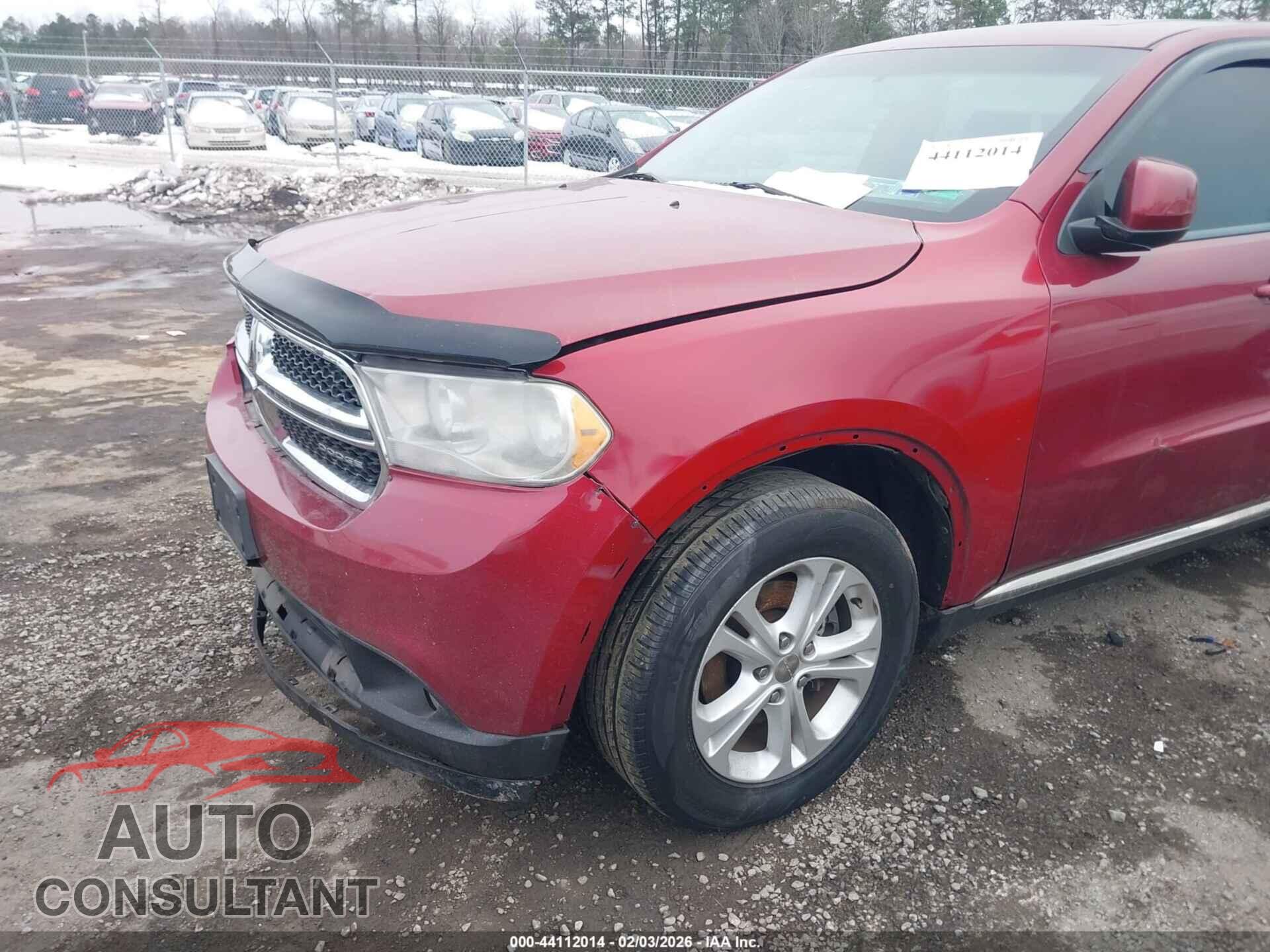 DODGE DURANGO 2013 - 1C4RDJAG4DC530330