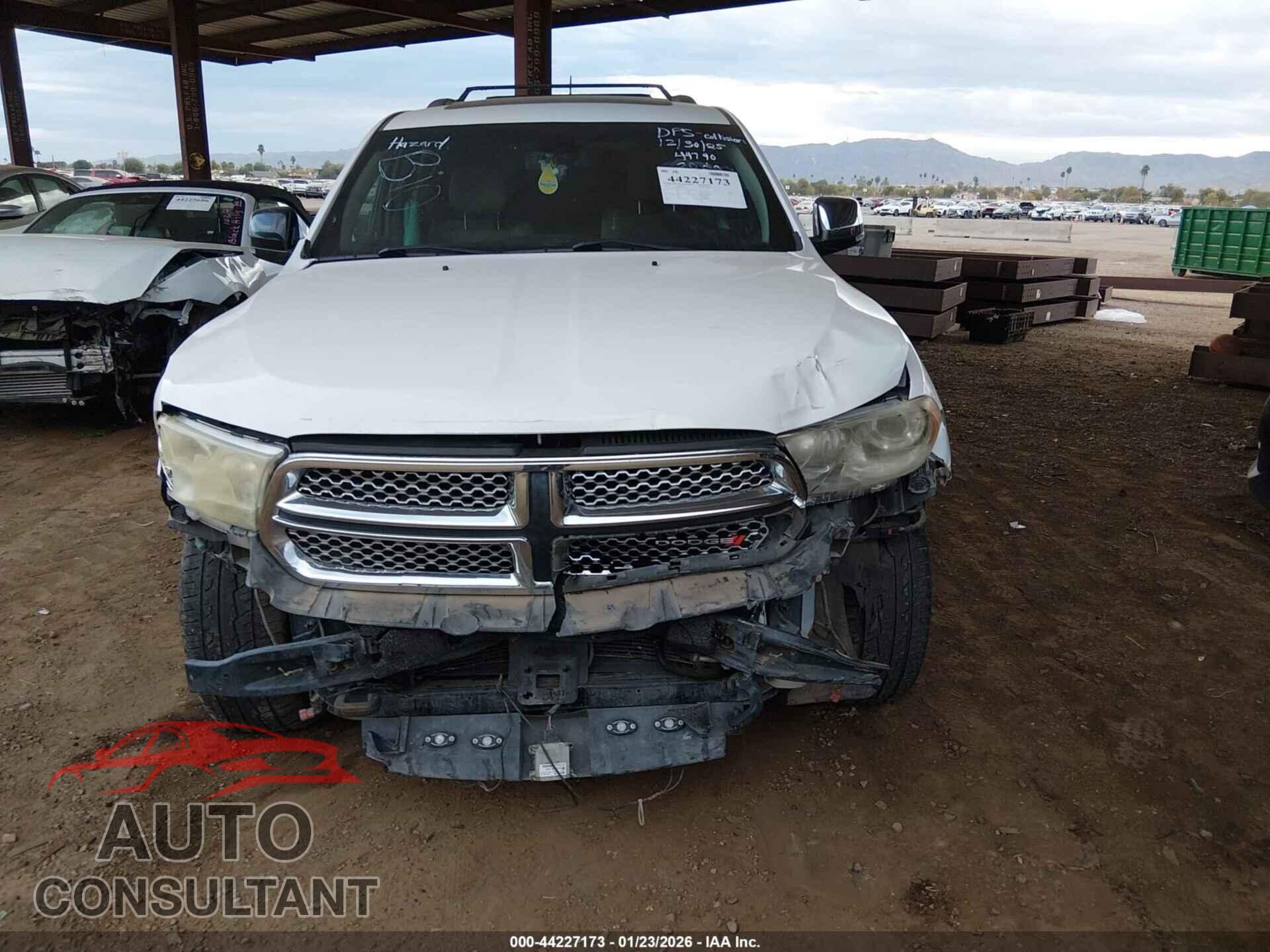 DODGE DURANGO 2013 - 1C4SDJET2DC512532