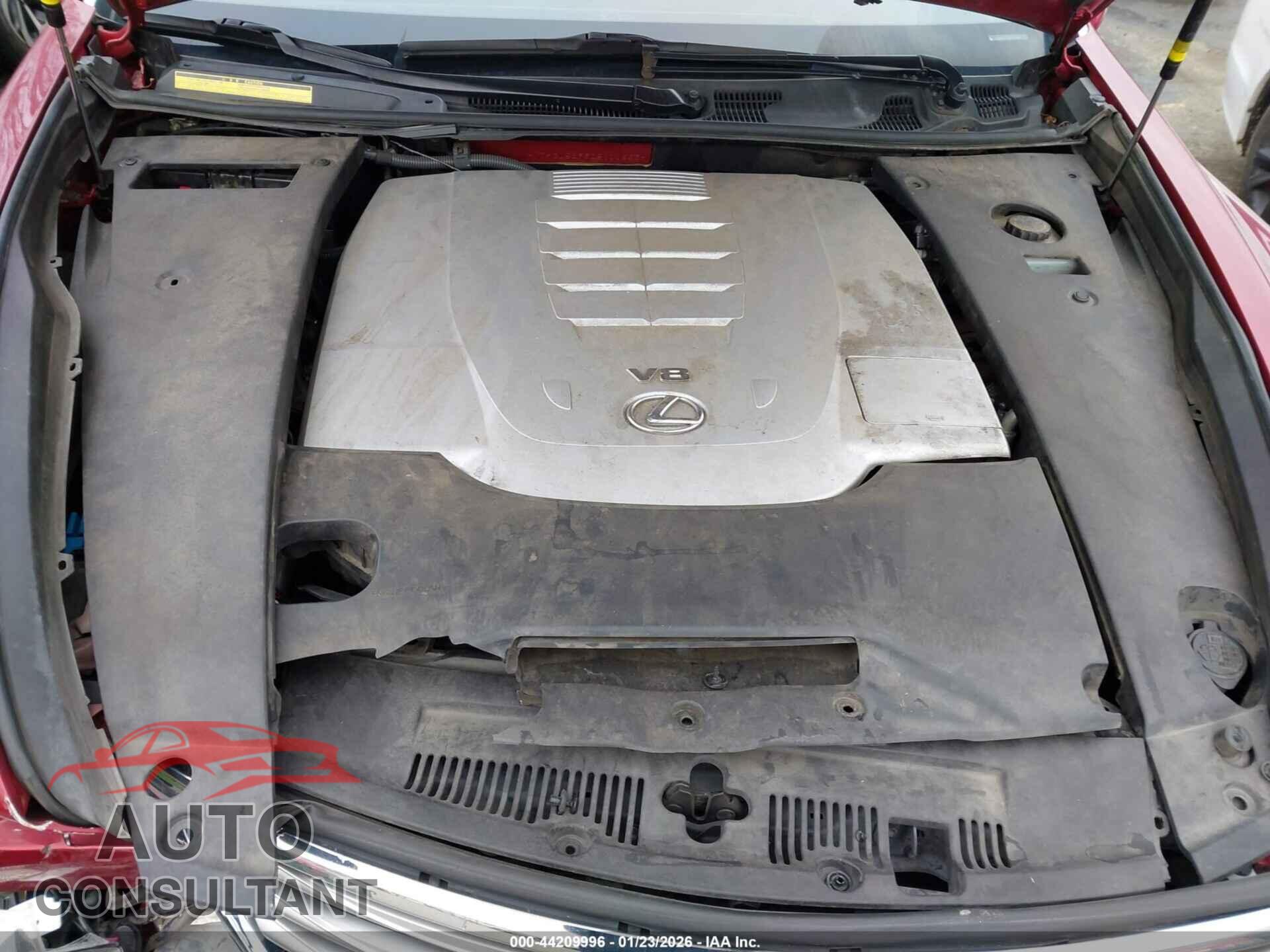 LEXUS LS 460 2012 - JTHBL5EF9C5111663