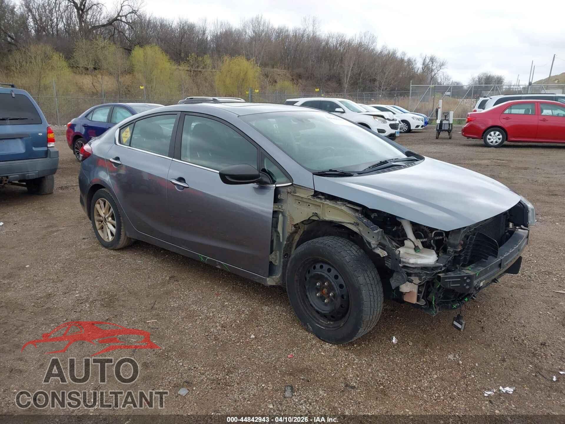 KIA FORTE 2017 - 3KPFL4A78HE160537