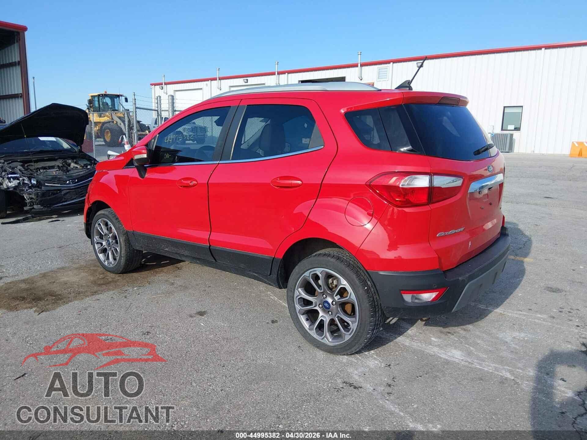FORD ECOSPORT 2019 - MAJ6S3KL1KC296540