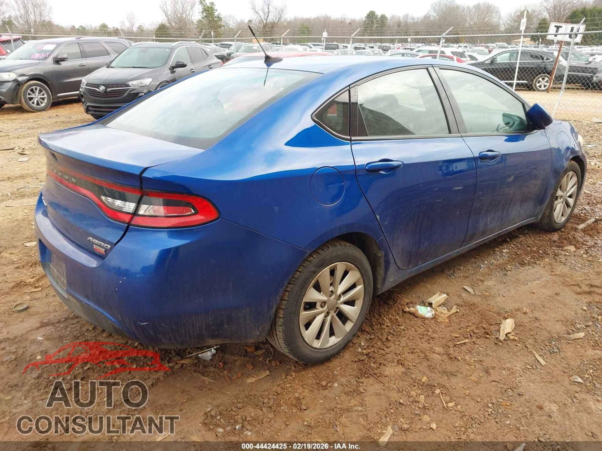 DODGE DART 2014 - 1C3CDFDH2ED851631