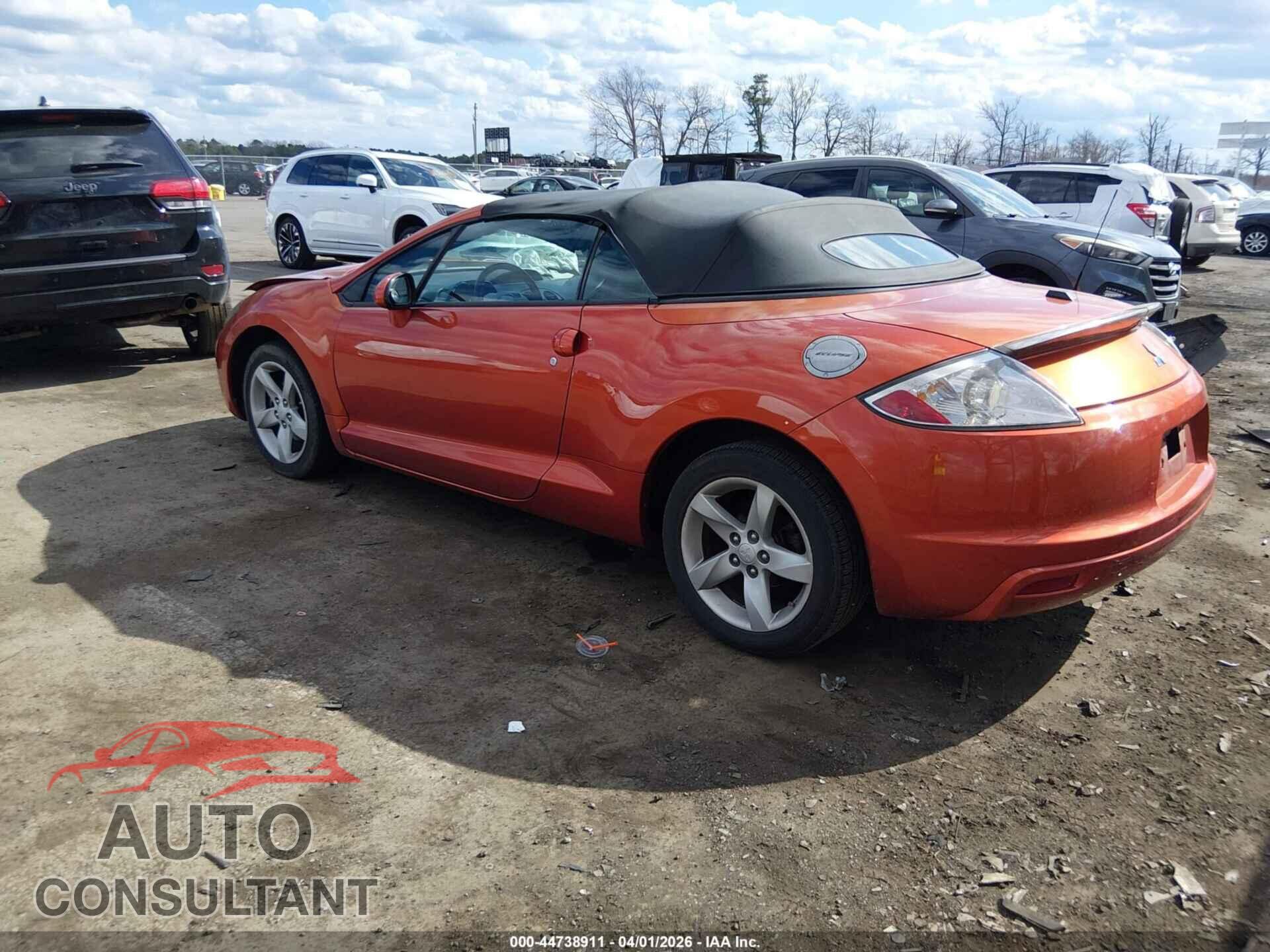 MITSUBISHI ECLIPSE SPYDER 2009 - 4A3AL25FX9E042659