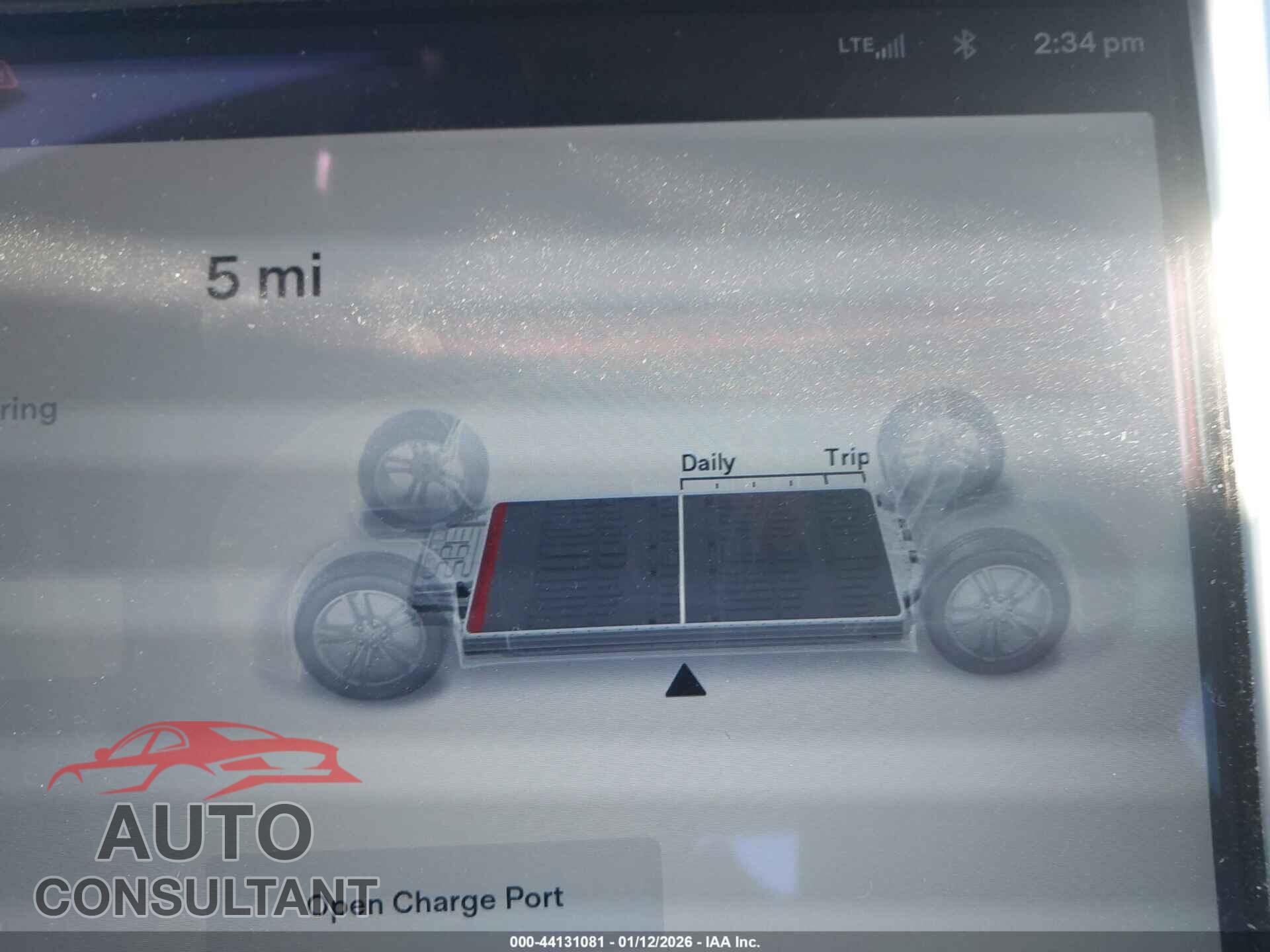 TESLA MODEL S 2012 - 5YJSA1DP2CFP02801