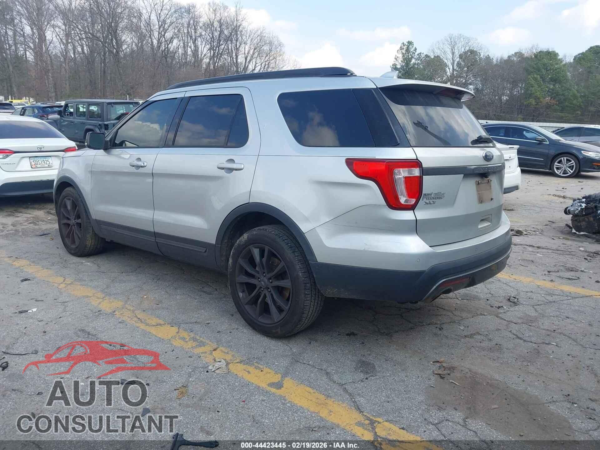 FORD EXPLORER 2017 - 1FM5K7D86HGD01539