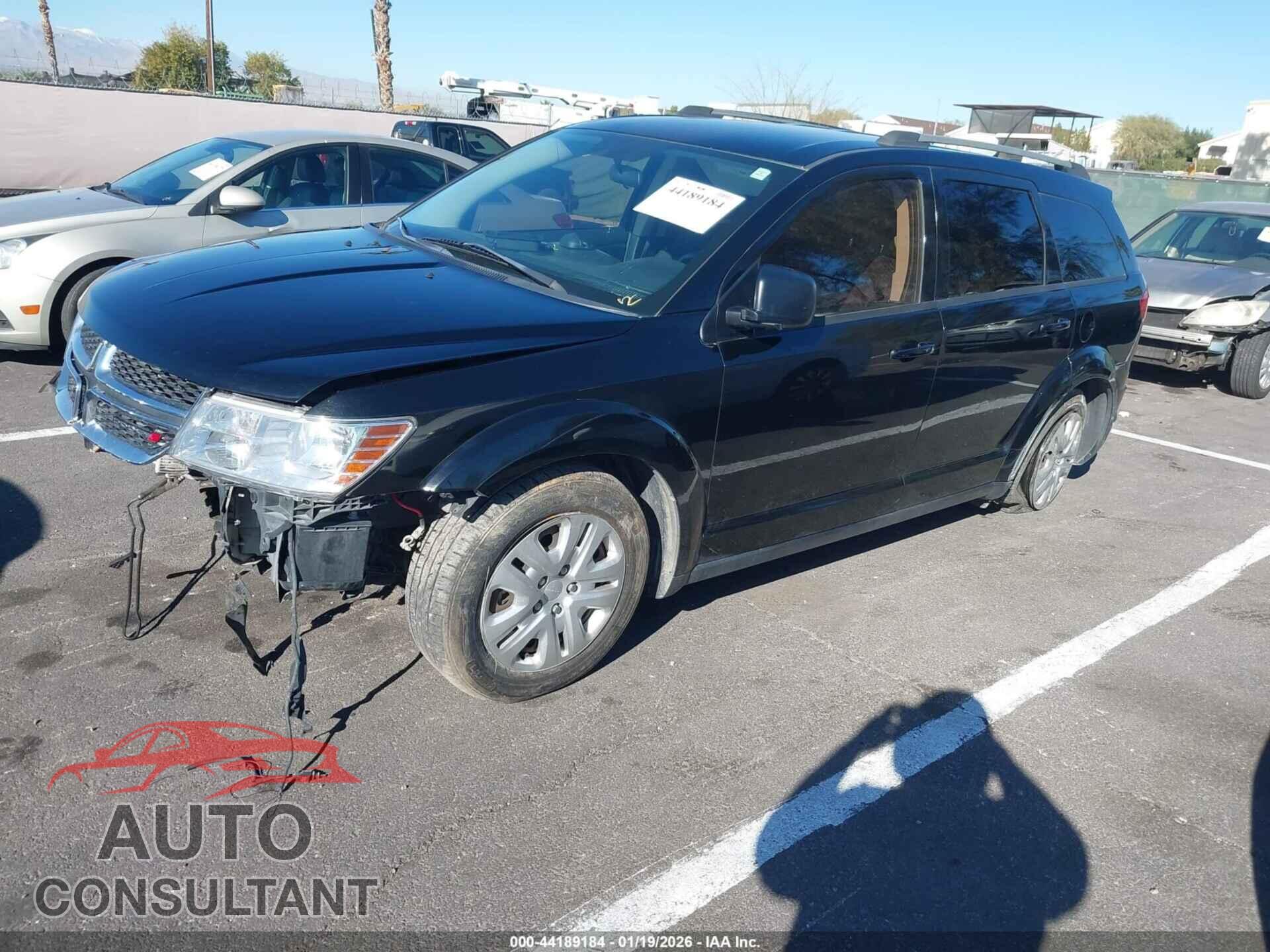 DODGE JOURNEY 2017 - 3C4PDCAB9HT605072