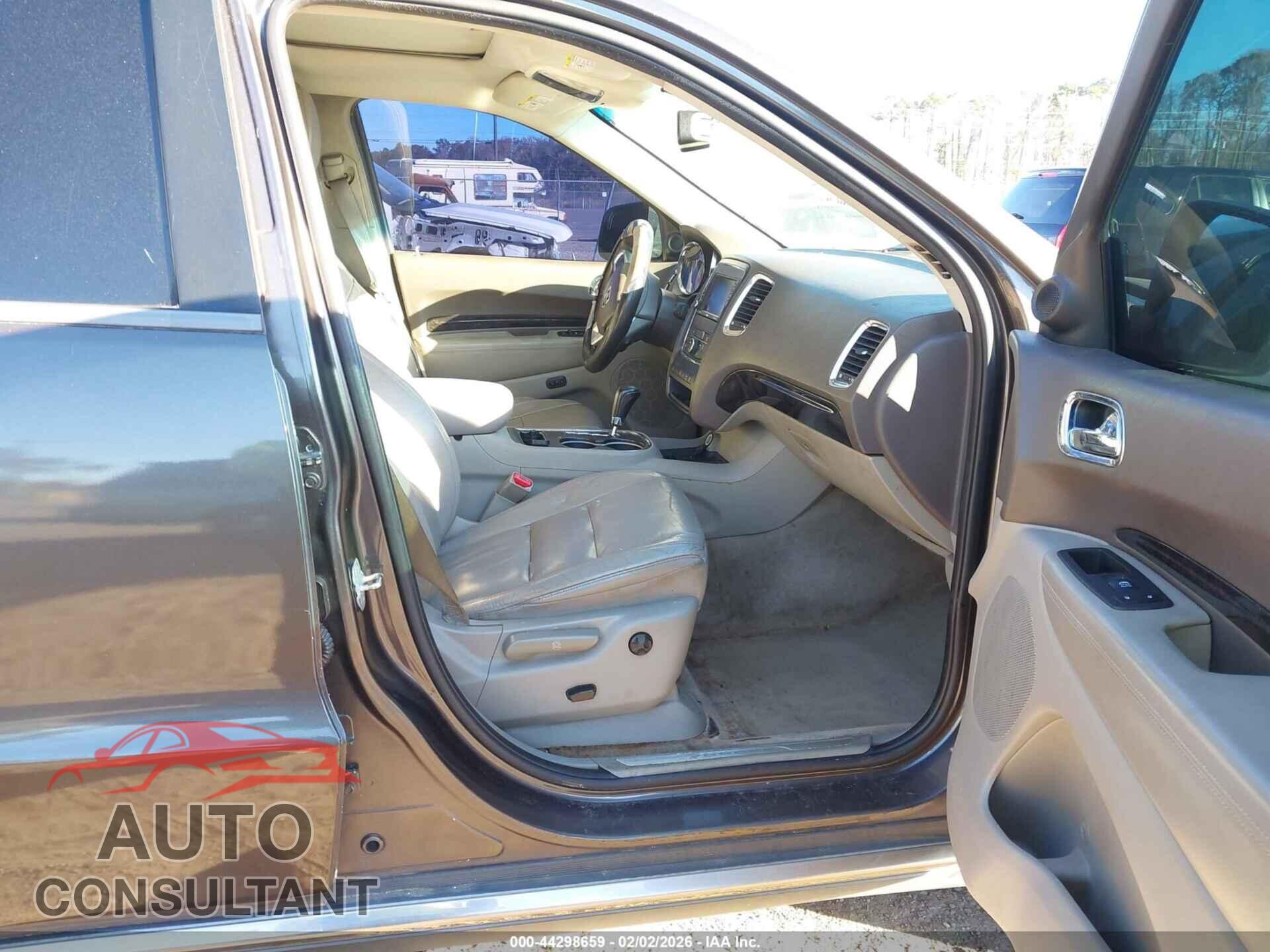 DODGE DURANGO 2012 - 1C4RDHDG8CC308392