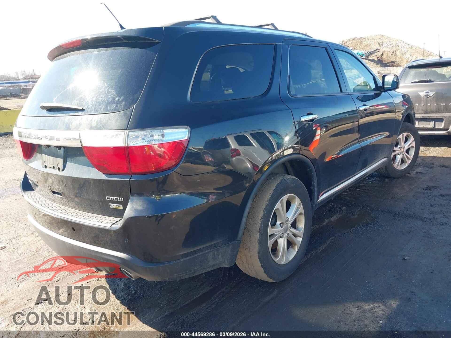 DODGE DURANGO 2013 - 1C4RDJDG3DC664550
