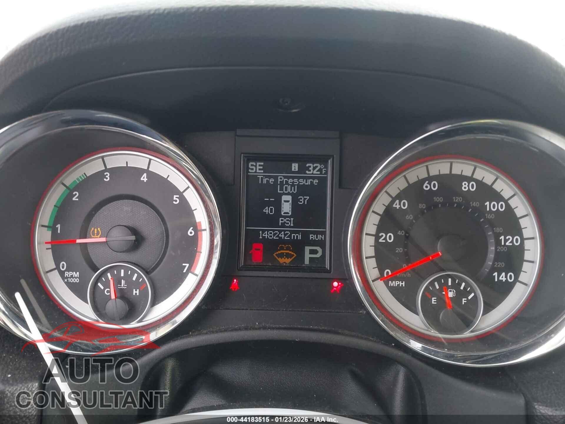 DODGE DURANGO 2011 - 1D4SE4GT0BC686045
