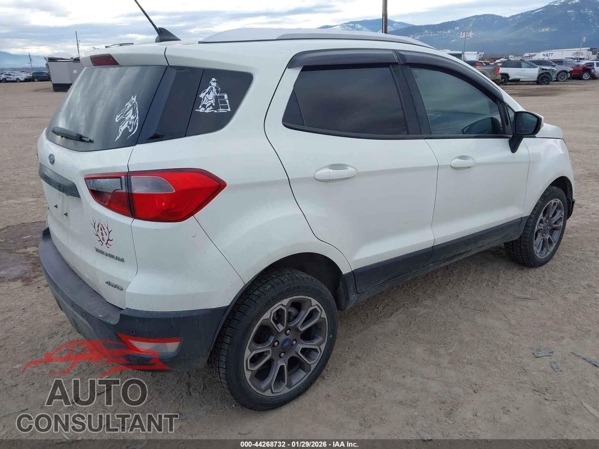 FORD ECOSPORT 2019 - MAJ6S3KL0KC287974