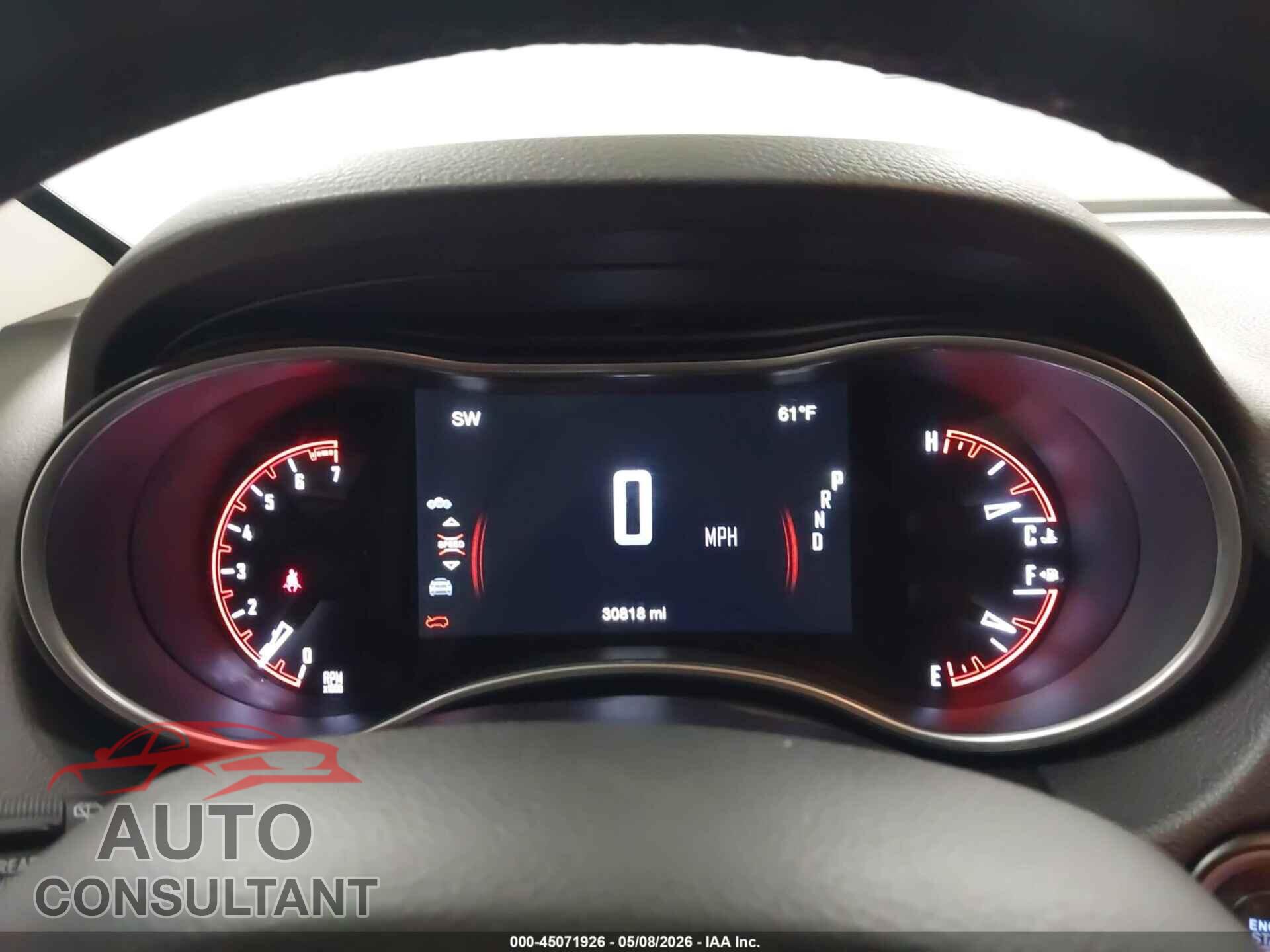 DODGE DURANGO 2019 - 1C4RDJAG3KC585235