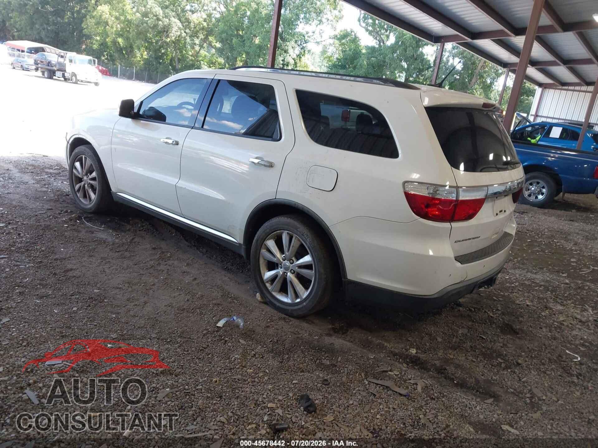 DODGE DURANGO 2011 - 1D4RD4GG2BC598490