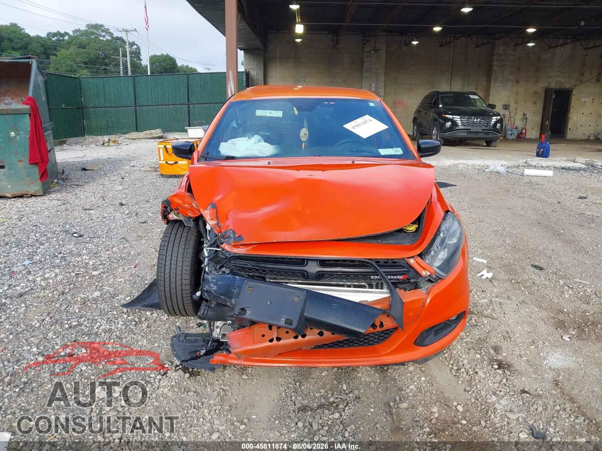 DODGE DART 2015 - 1C3CDFBB4FD228043