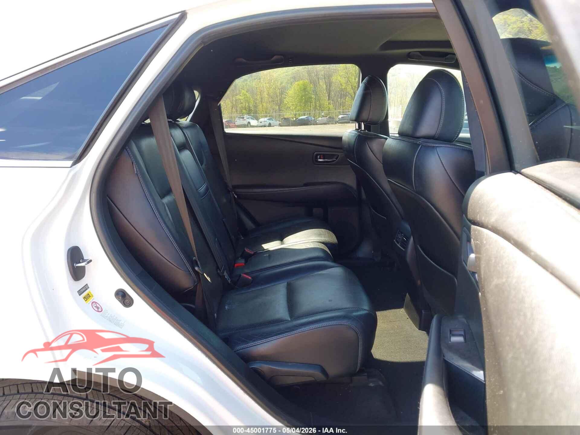 LEXUS RX 350 2014 - 2T2BK1BA3EC236262