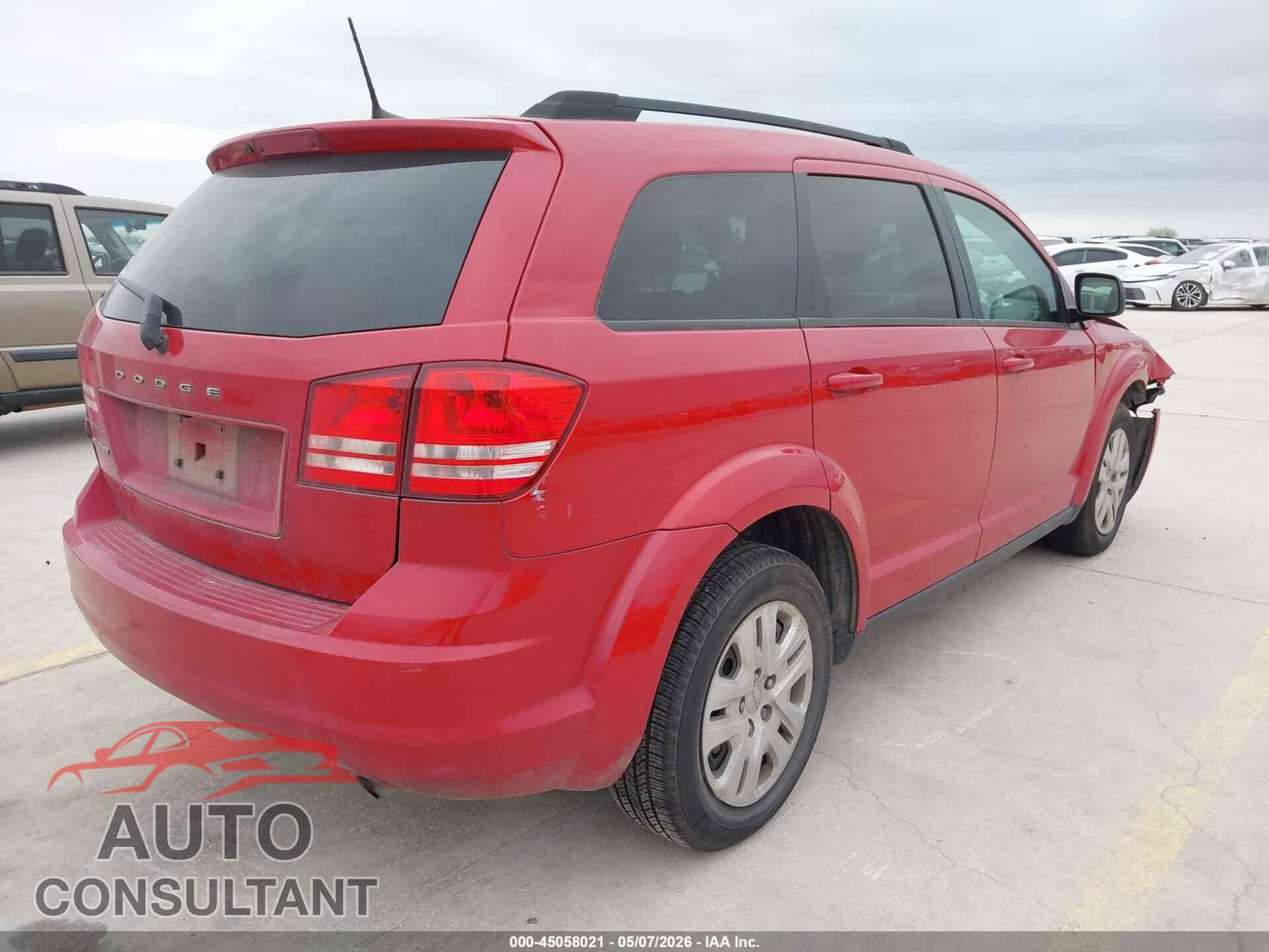 DODGE JOURNEY 2018 - 3C4PDCAB9JT531738