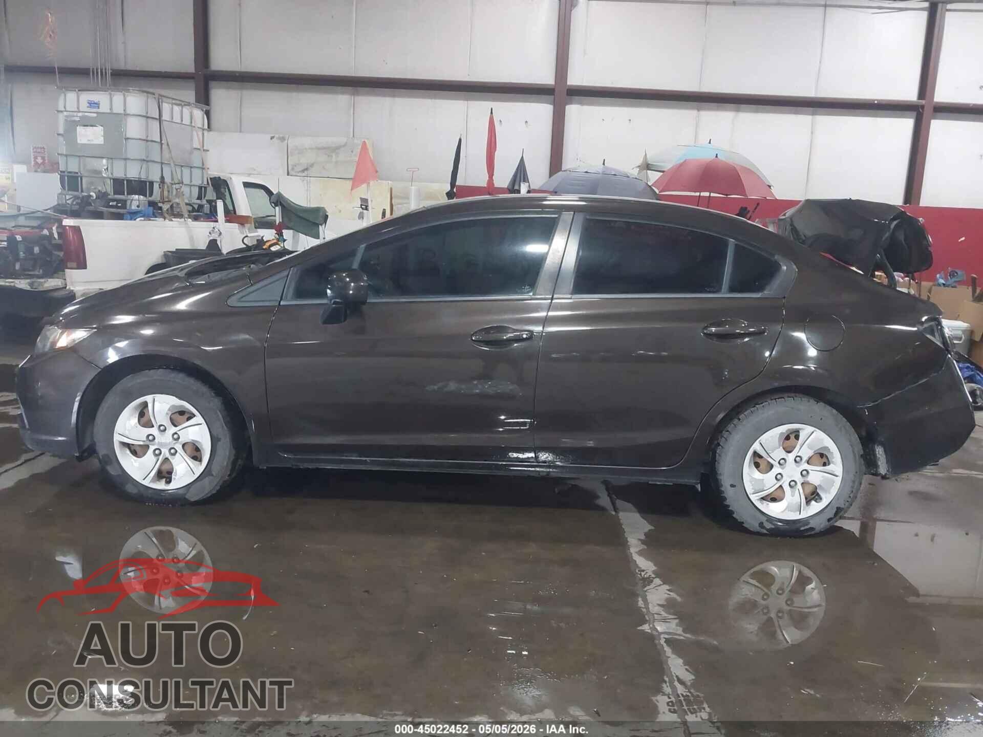 HONDA CIVIC 2014 - 2HGFB2F59EH539725