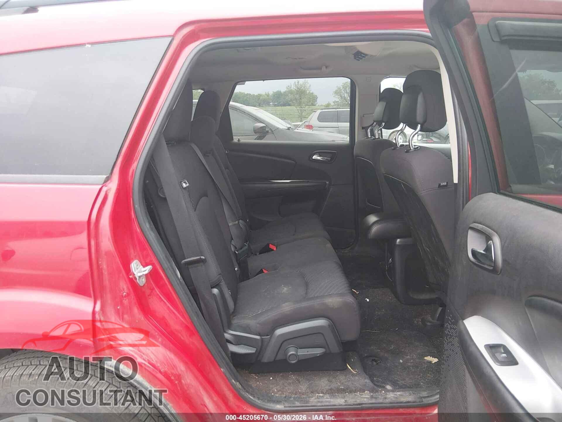 DODGE JOURNEY 2012 - 3C4PDCBBXCT323269