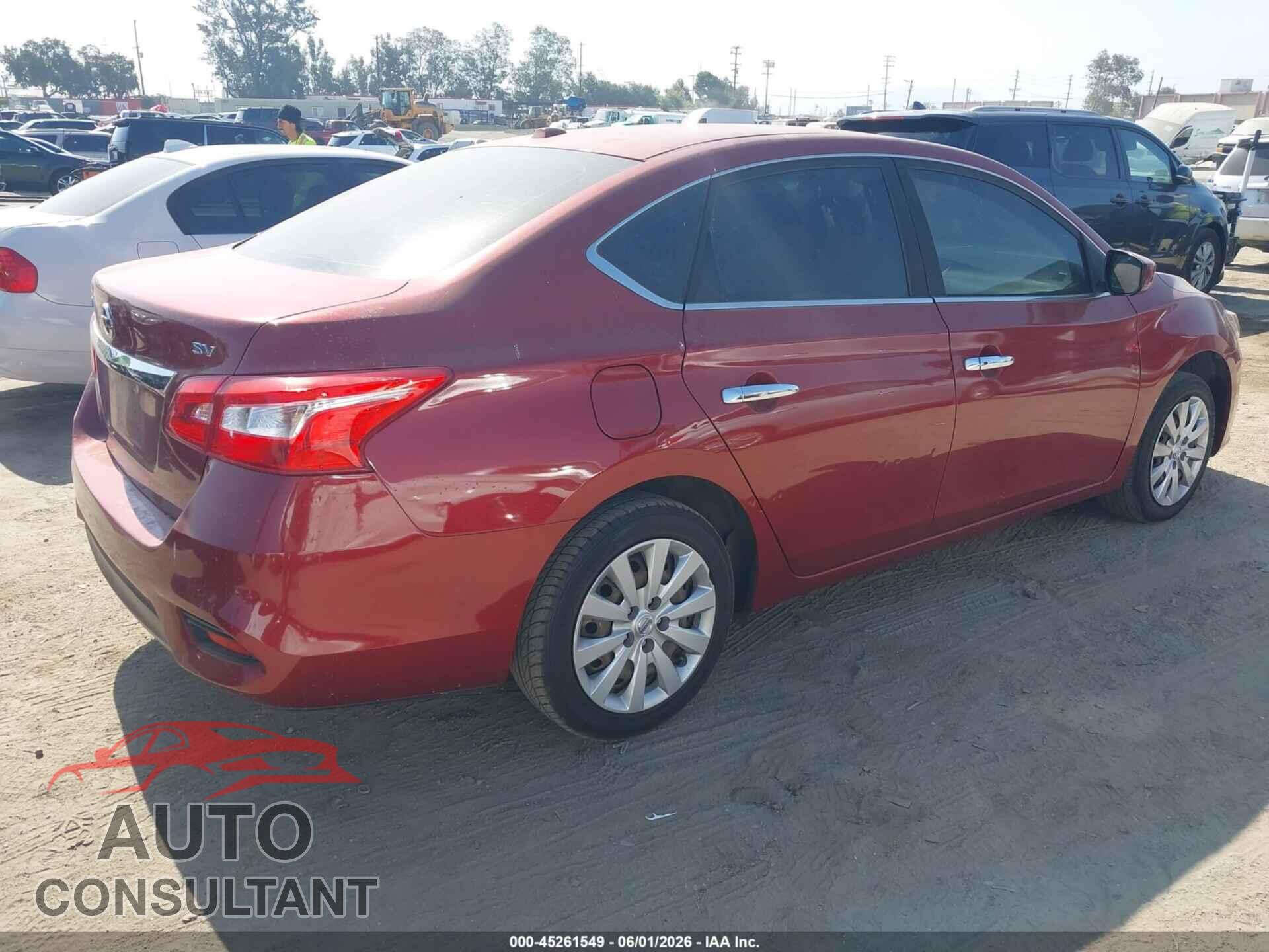 NISSAN SENTRA 2017 - 3N1AB7AP3HL643964