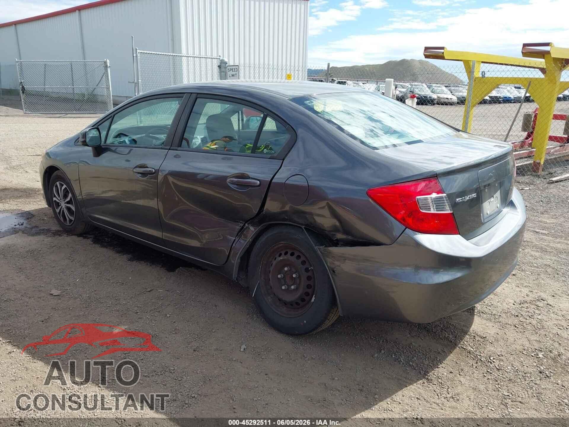 HONDA CIVIC 2012 - 2HGFB2F50CH571962