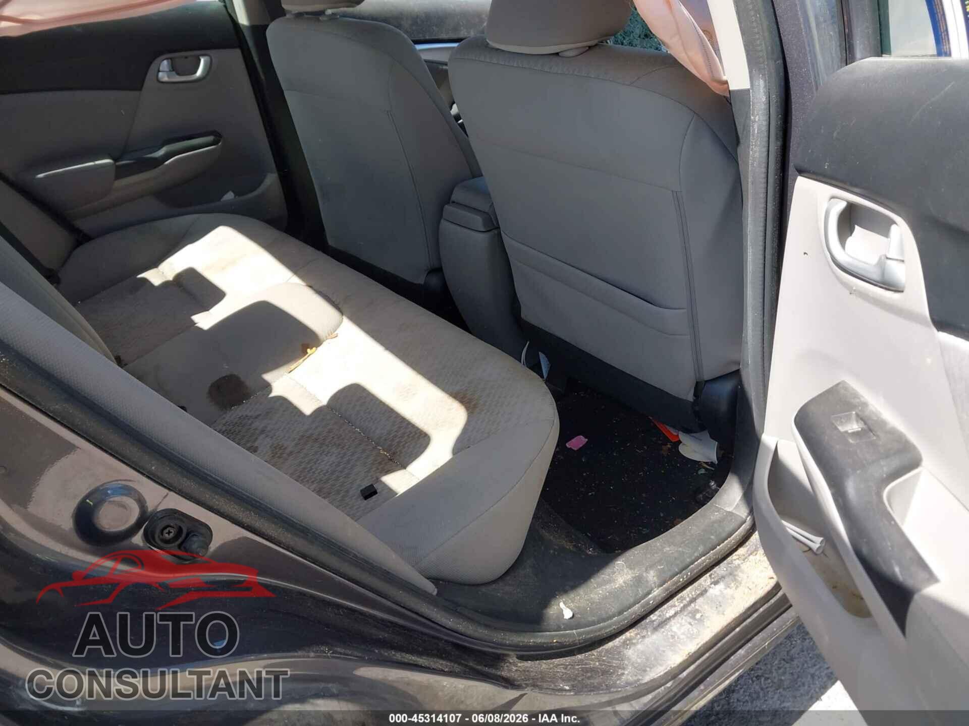 HONDA CIVIC 2015 - 19XFB2F81FE279729