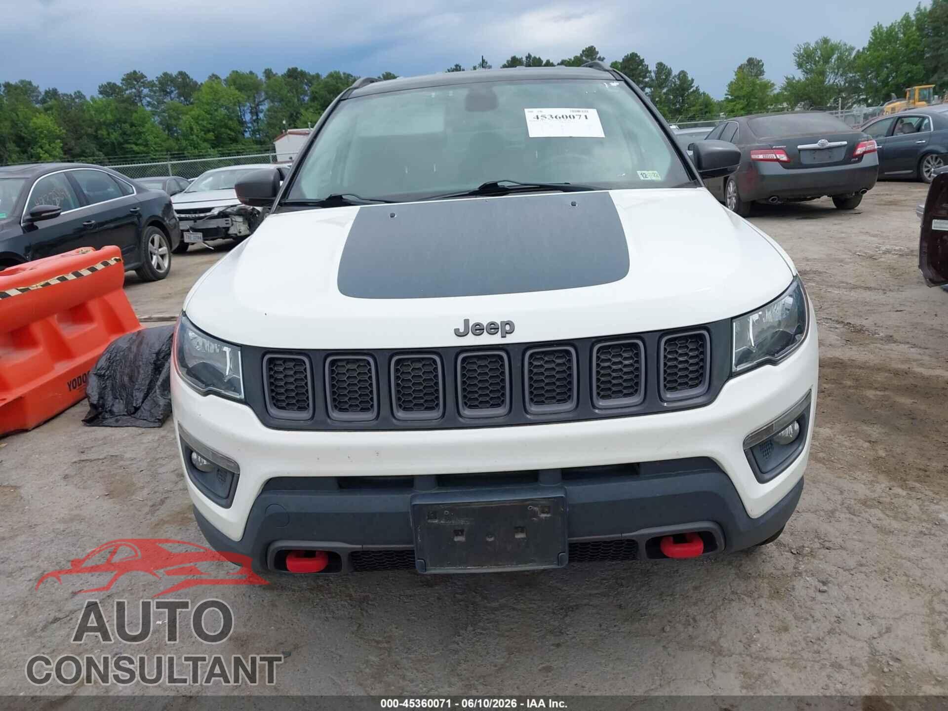 JEEP NEW COMPASS 2017 - 3C4NJDDB3HT624038