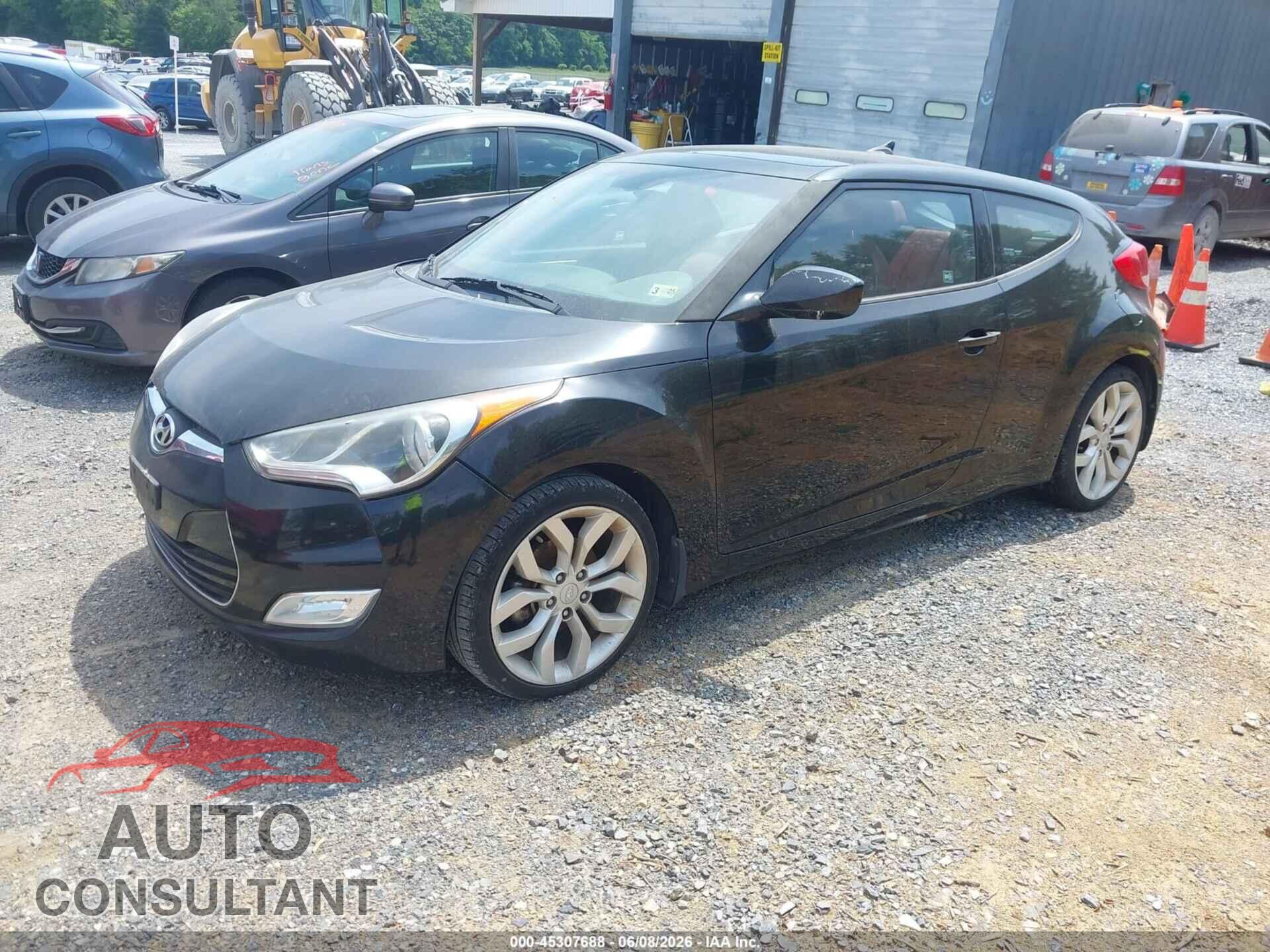 HYUNDAI VELOSTER 2013 - KMHTC6AD7DU165644