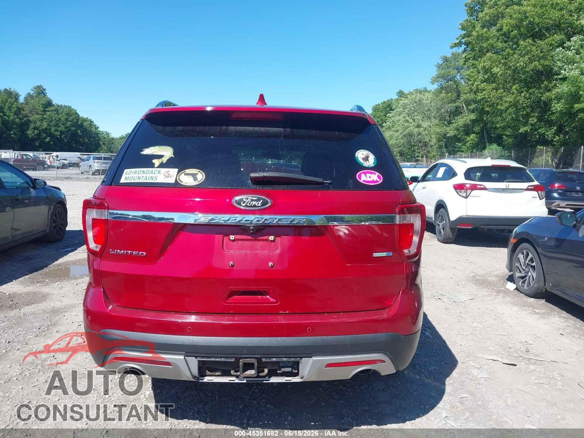 FORD EXPLORER 2016 - 1FM5K8FH8GGB14580