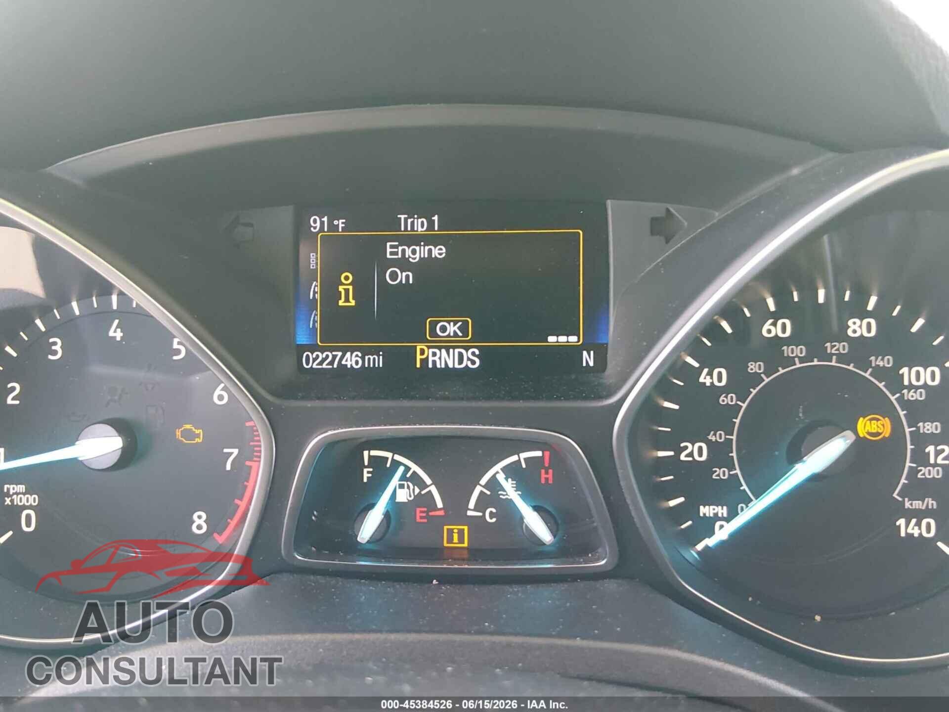 FORD ESCAPE 2017 - 1FMCU0JD5HUC72966