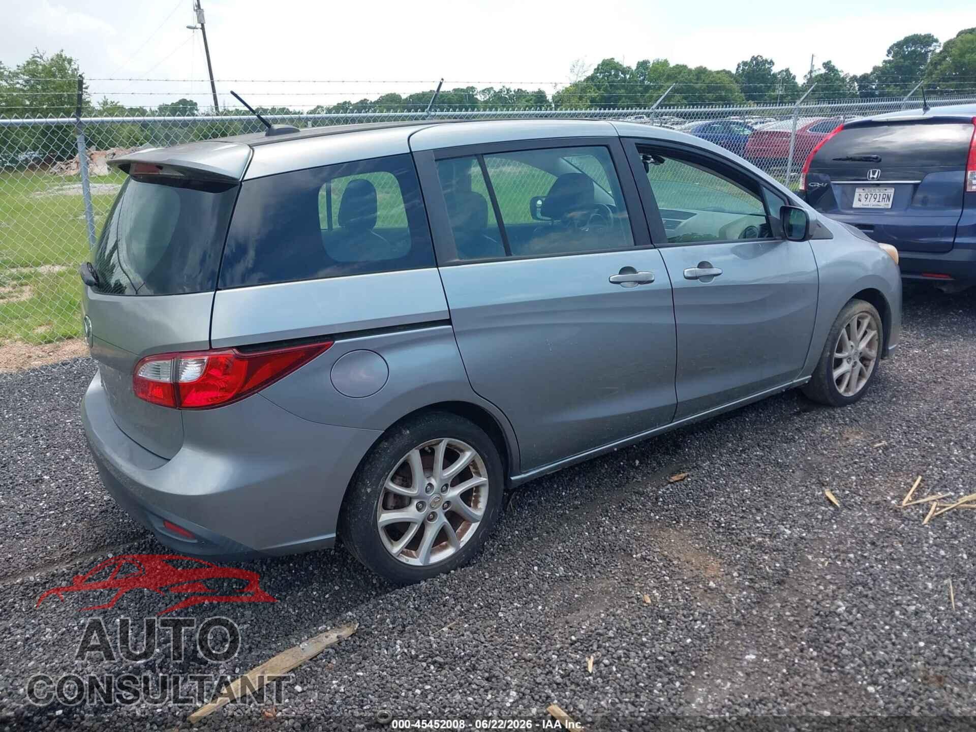 MAZDA MAZDA5 2012 - JM1CW2DL2C0102187