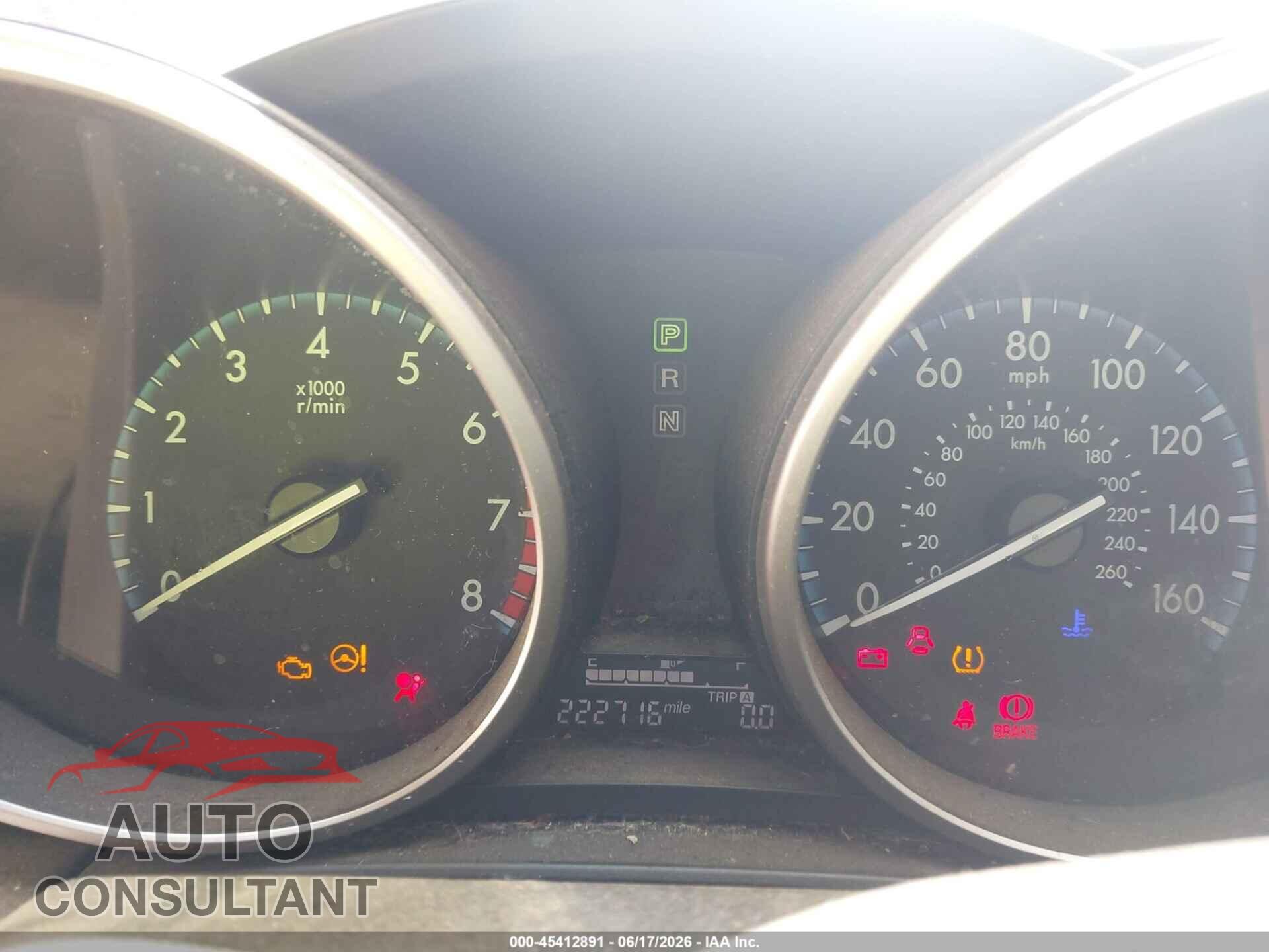MAZDA MAZDA3 2012 - JM1BL1V70C1694814