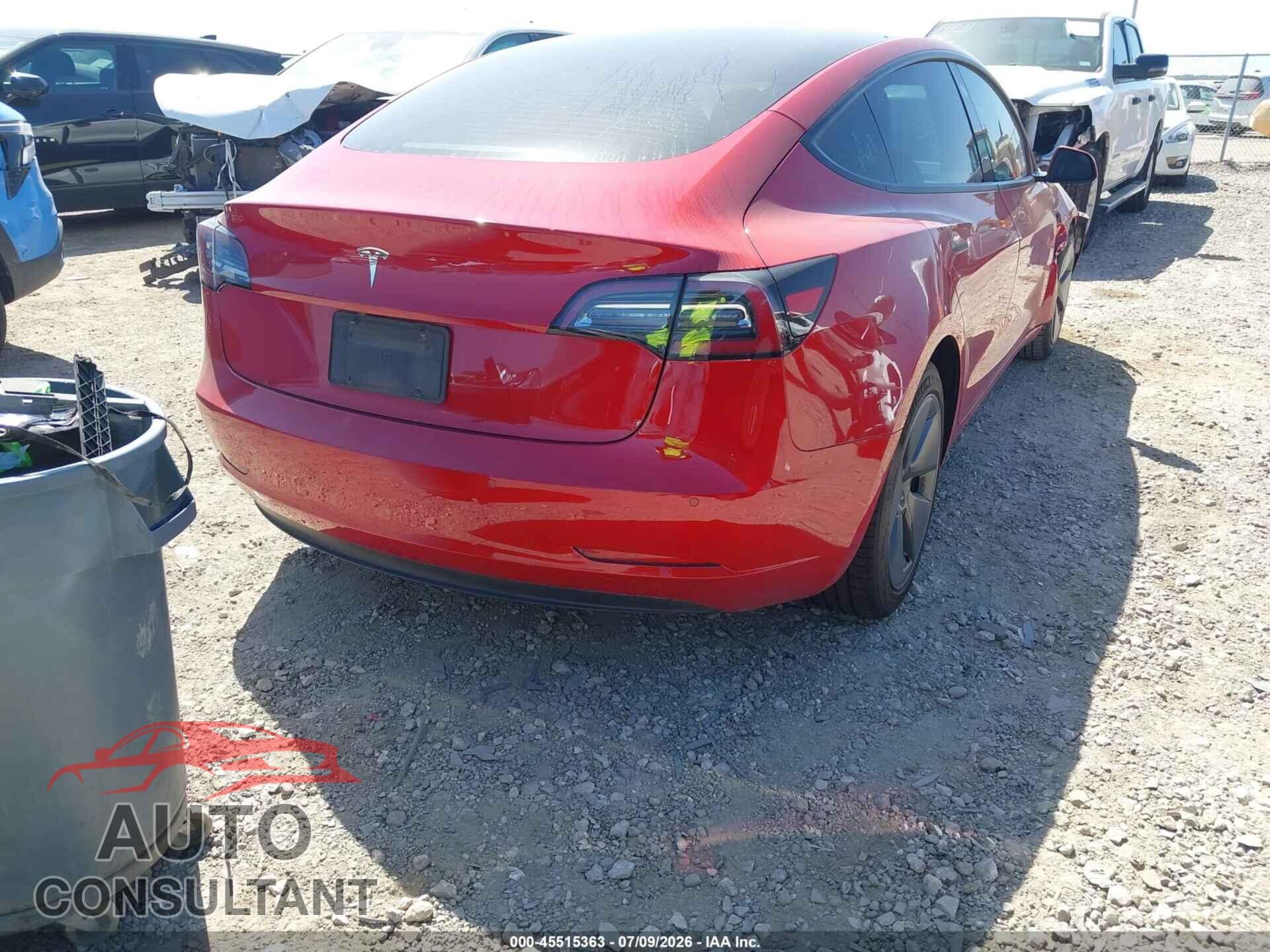 TESLA MODEL 3 2021 - 5YJ3E1EA2MF090412