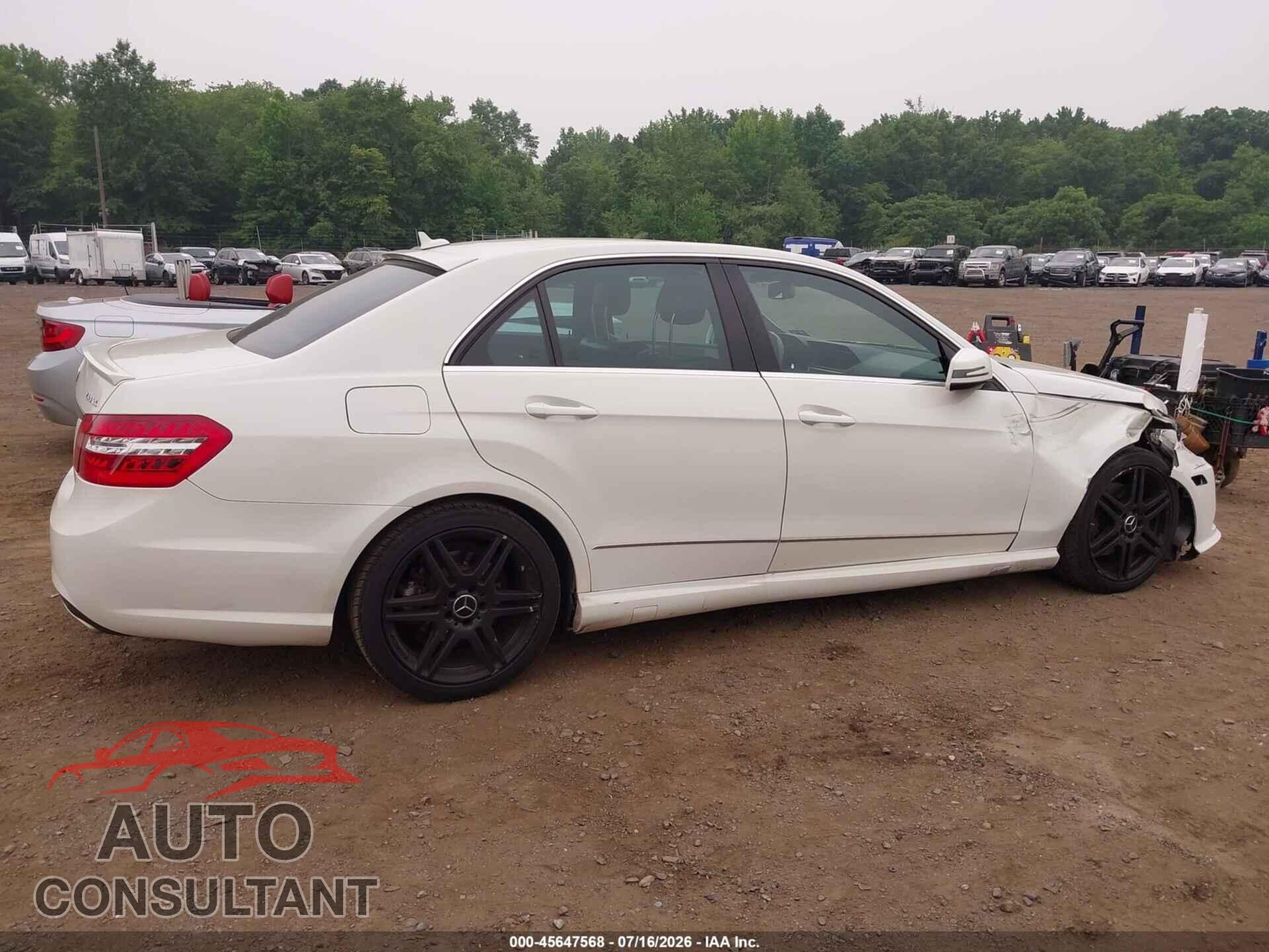 MERCEDES-BENZ E 350 2010 - WDDHF8HB6AA056824