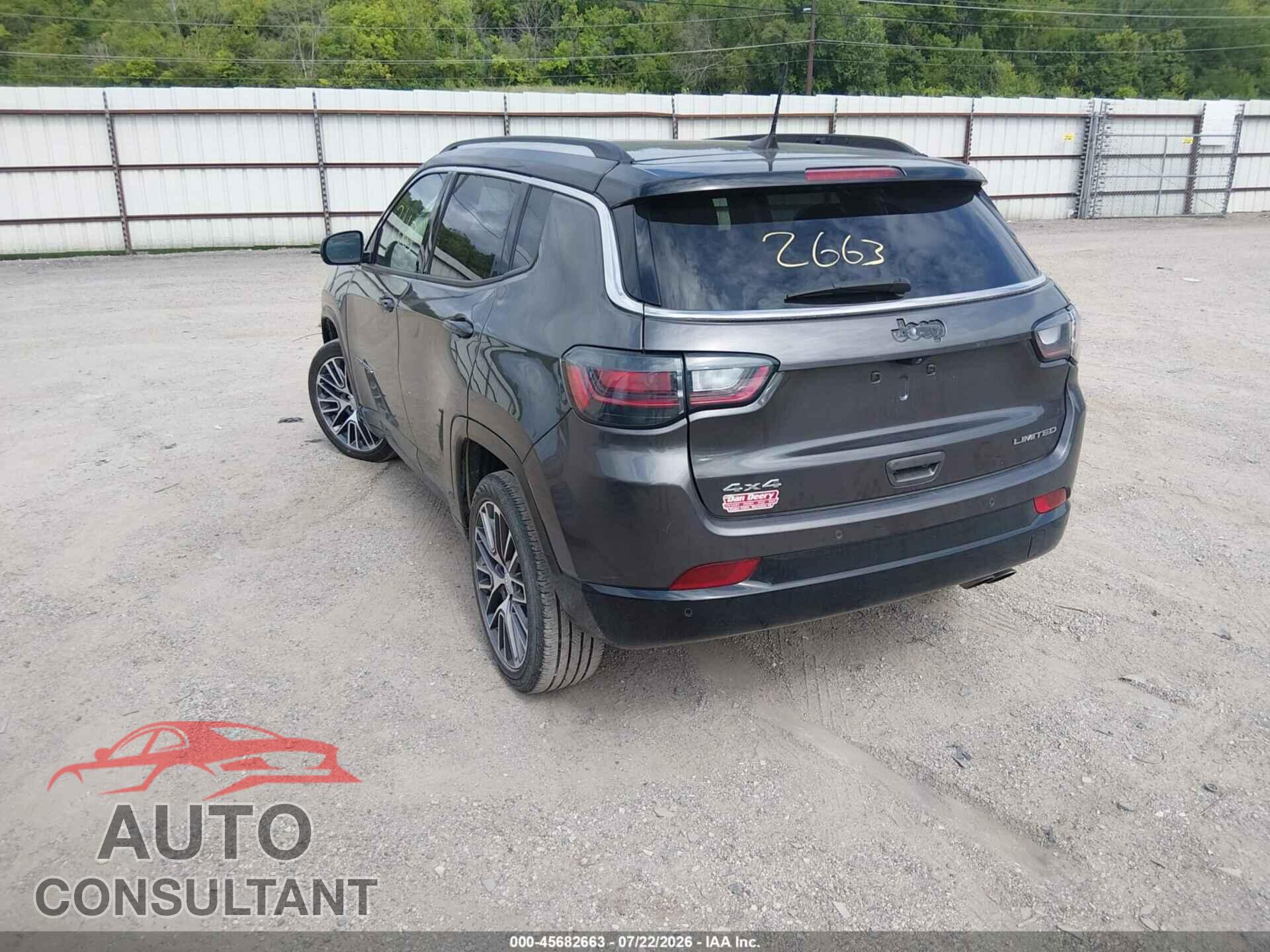 JEEP COMPASS 2022 - 3C4NJDCB5NT118367