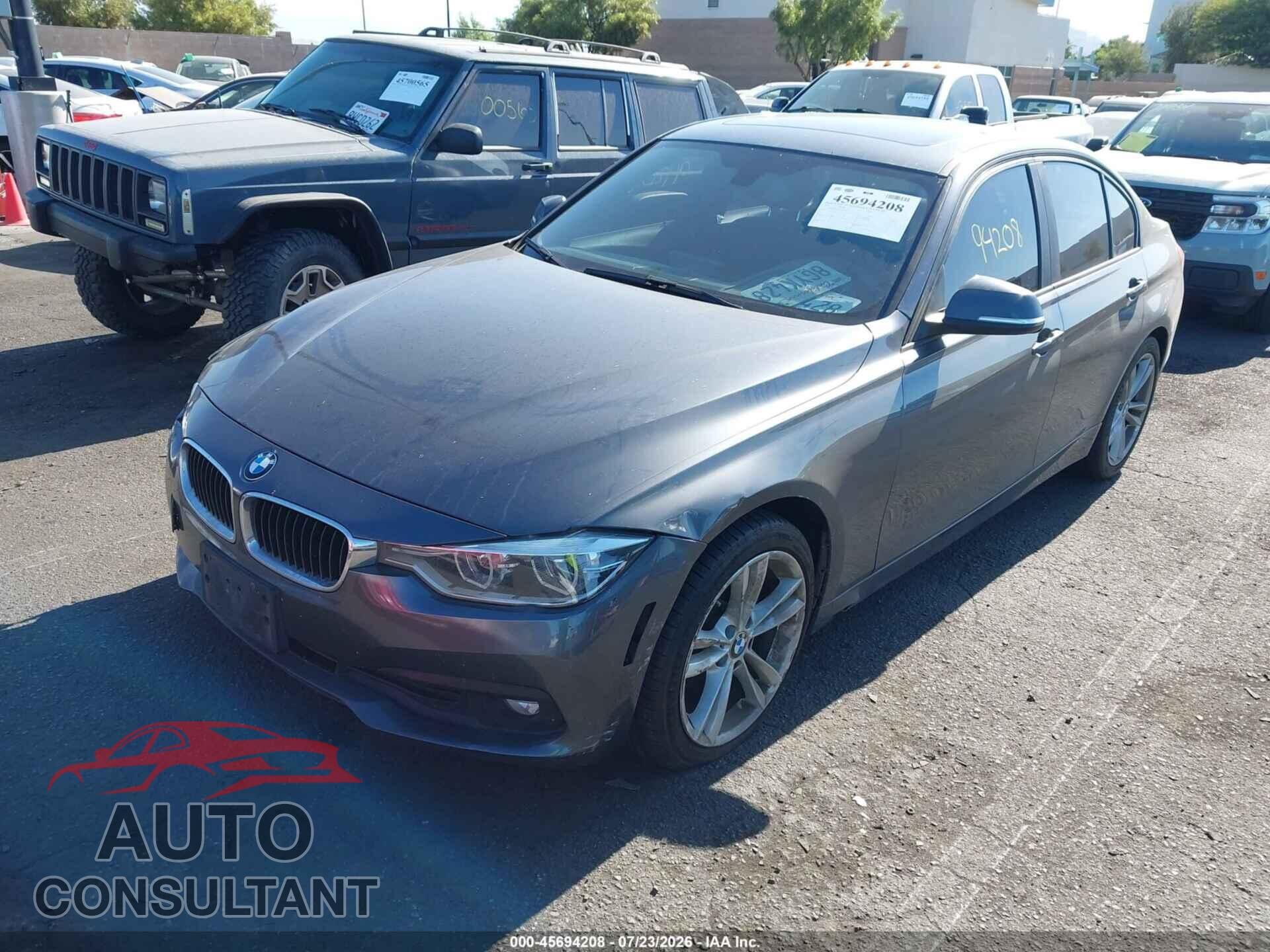 BMW 320I 2016 - WBA8A9C50GK616403