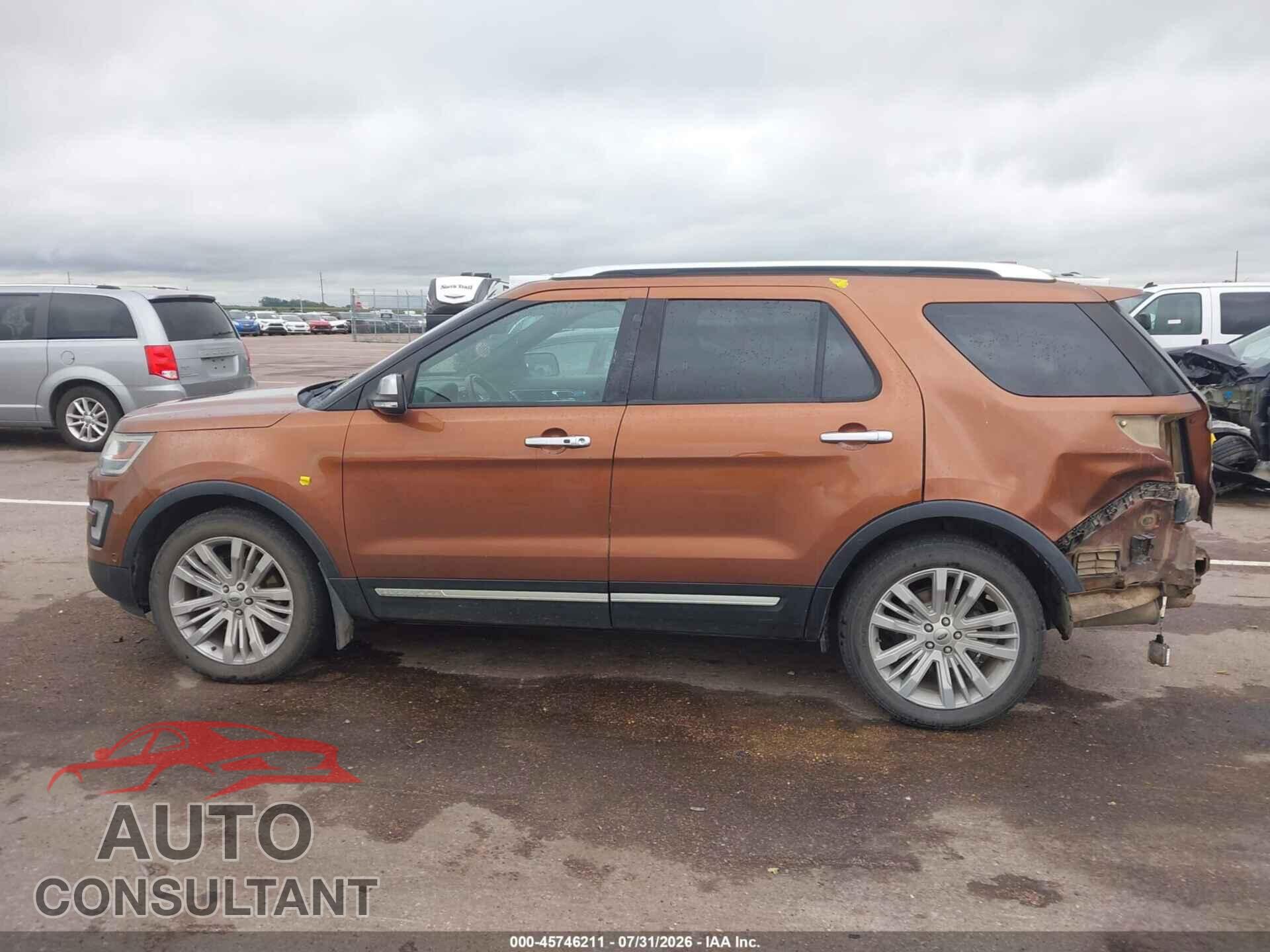 FORD EXPLORER 2017 - 1FM5K8HT6HGC11148