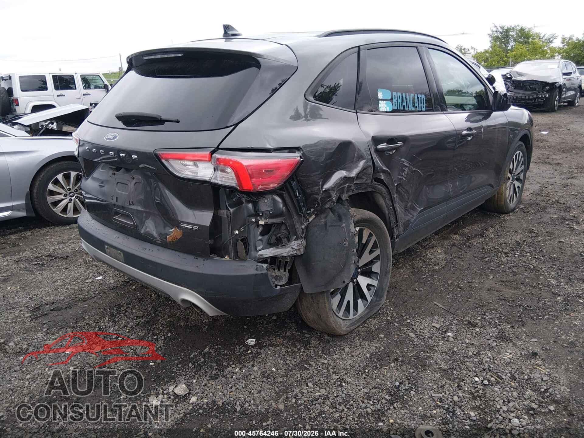 FORD ESCAPE 2020 - 1FMCU9BZ3LUA48831