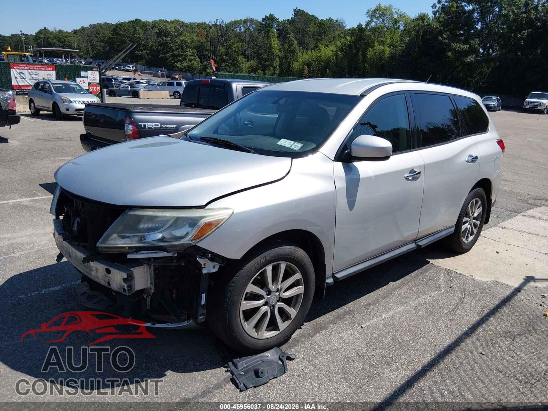 NISSAN PATHFINDER 2015 - 5N1AR2MM5FC634765